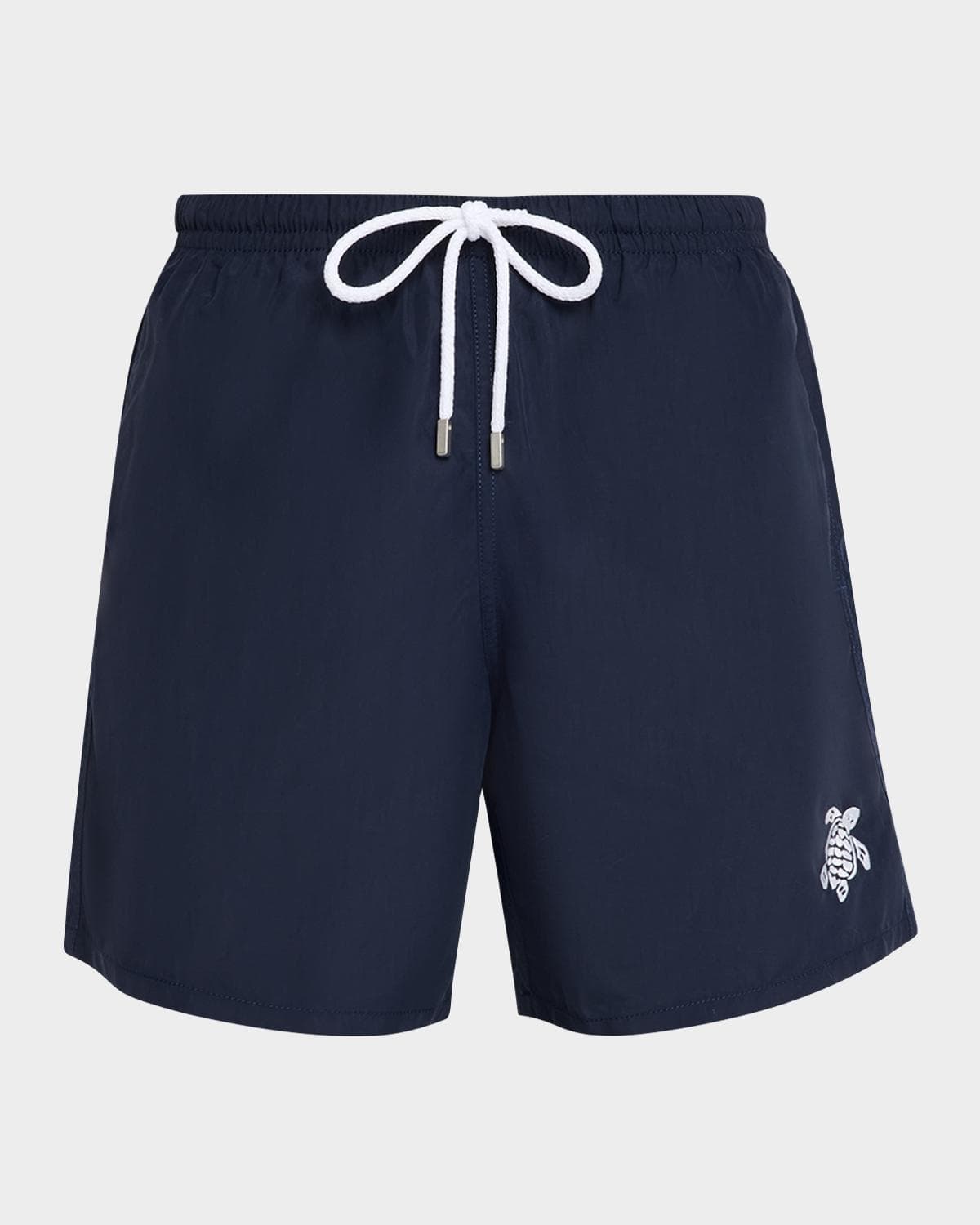 Vilebrequin Men's Les Unis Bicolor Swim Trunks