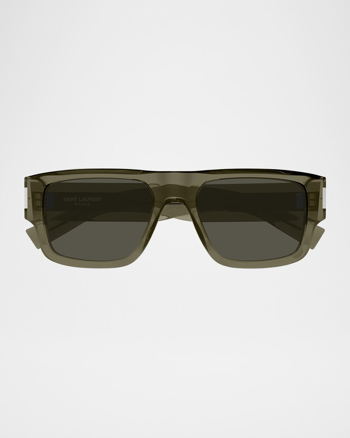Saint Laurent Men's SL 659 Acetate Rectangle Sunglasses