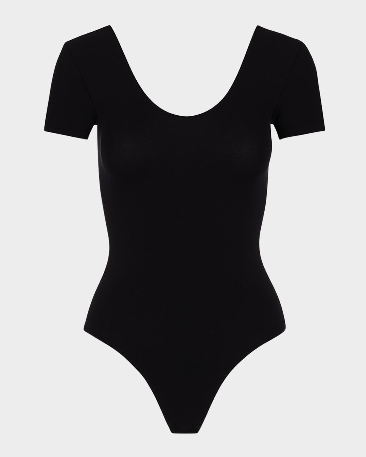 Commando Ballet Scoop-Neck Microfiber Bodysuit
