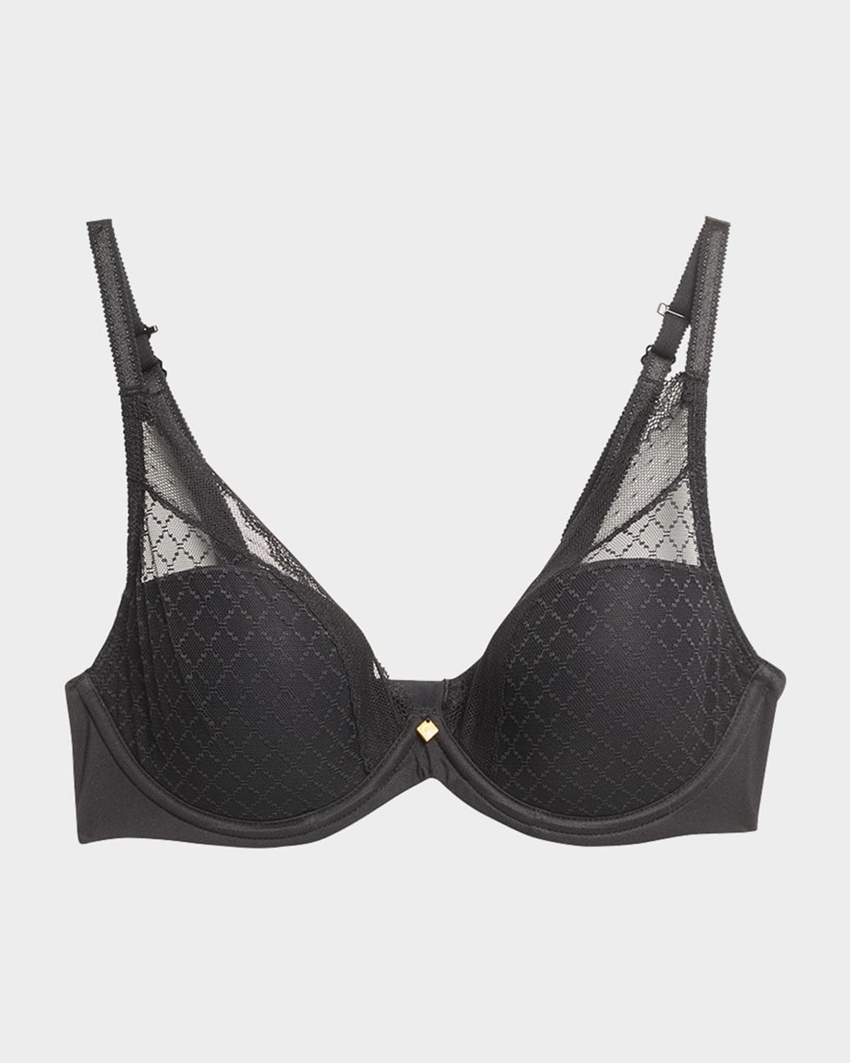 Chantelle Norah Chic Lace Plunge T-Shirt Bra