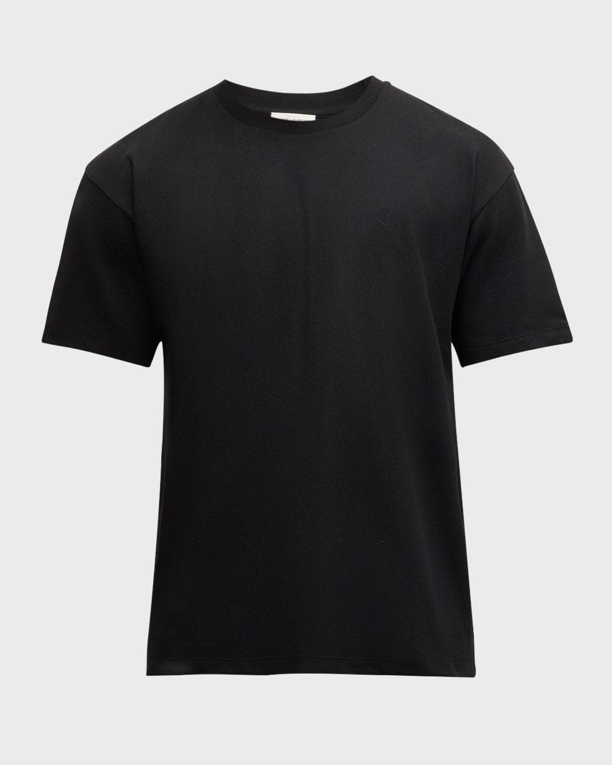 Saint Laurent Men's YSL Pique T-Shirt