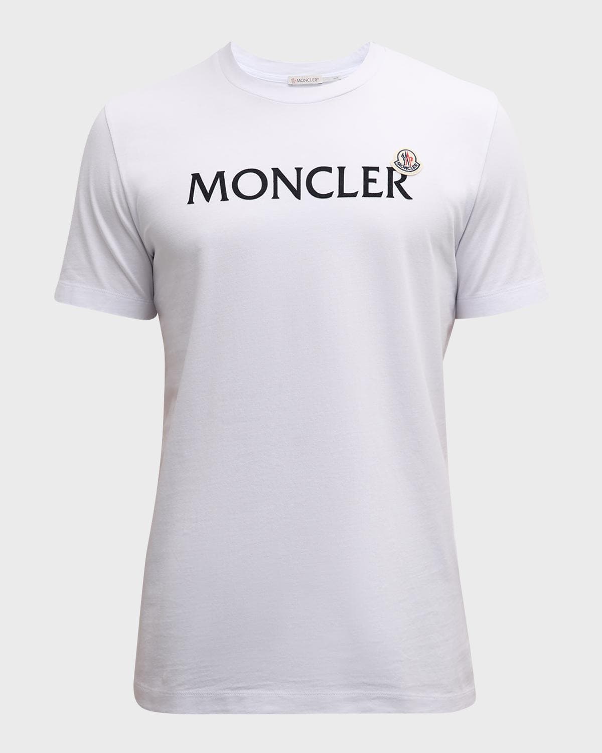 Moncler Men's Logo T-Shirt with Patch