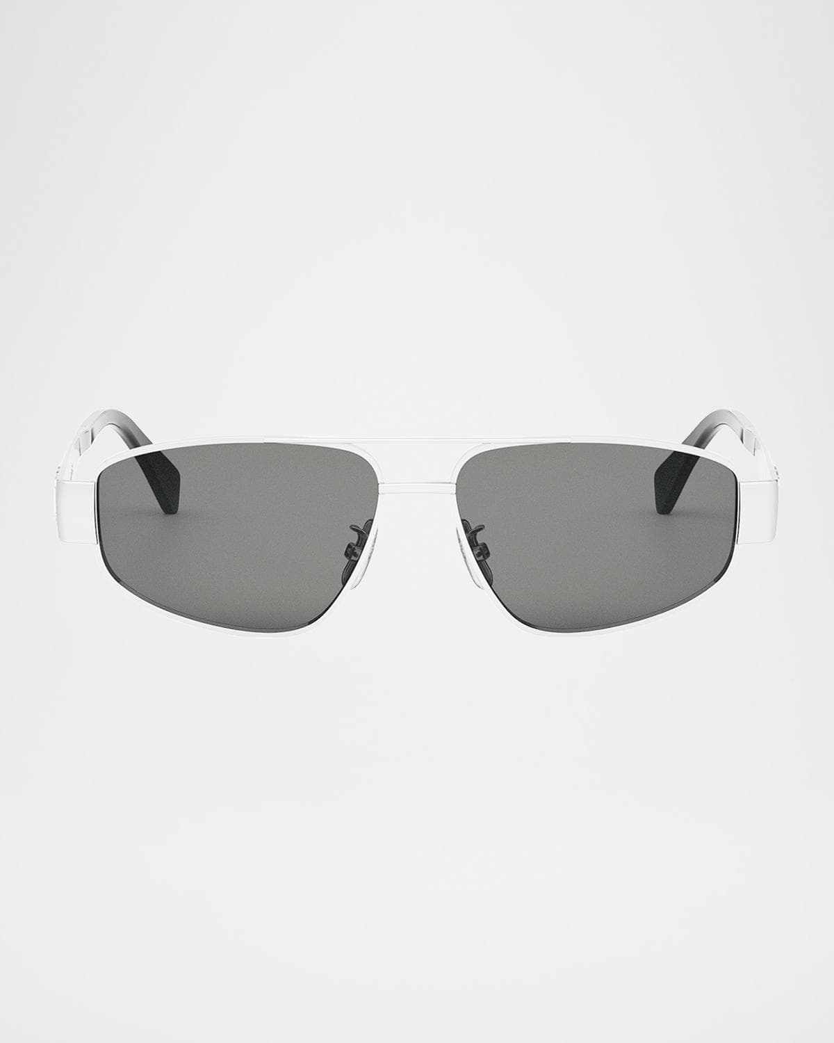 CELINE Men's Triomphe Pilot Metal Sunglasses