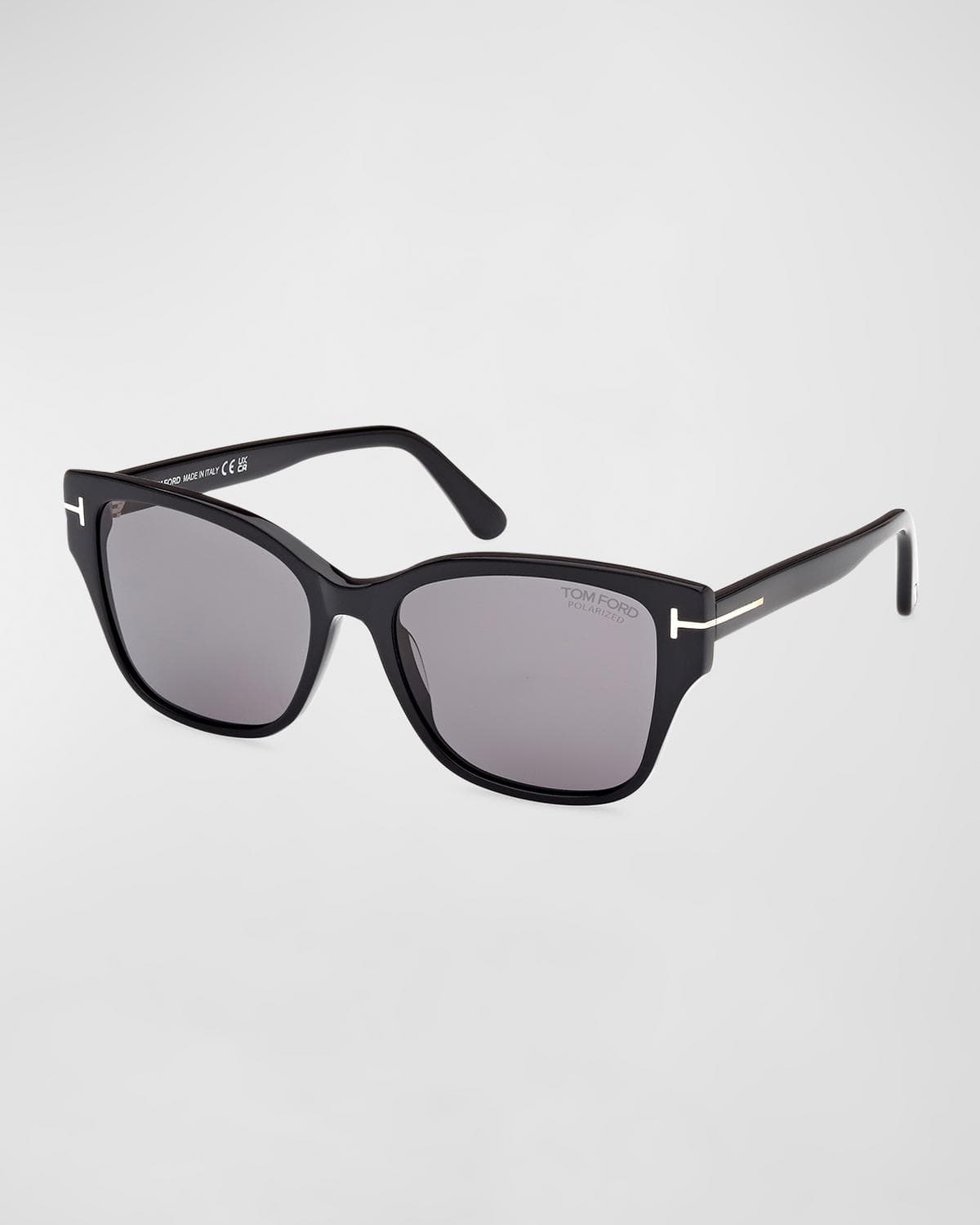 TOM FORD Elsa Polarized Acetate Butterfly Sunglasses