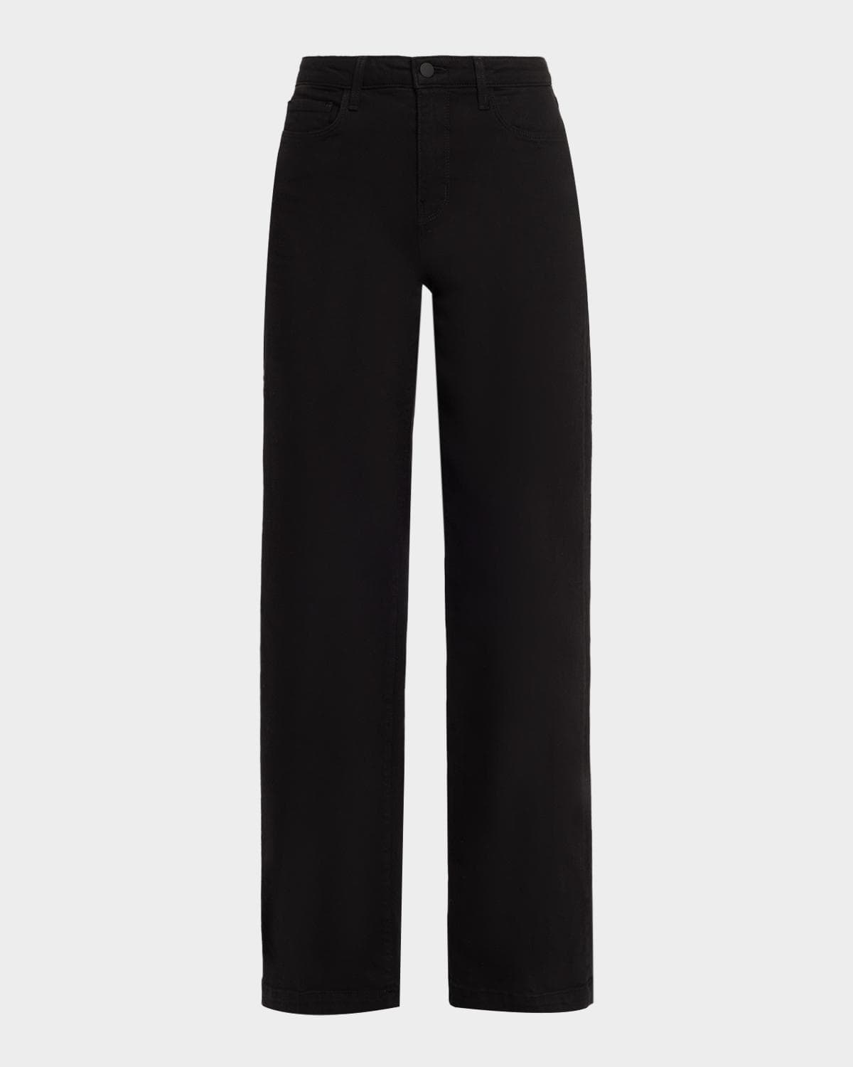 L 'AGENCE Scottie High-Rise Wide-Leg Jeans