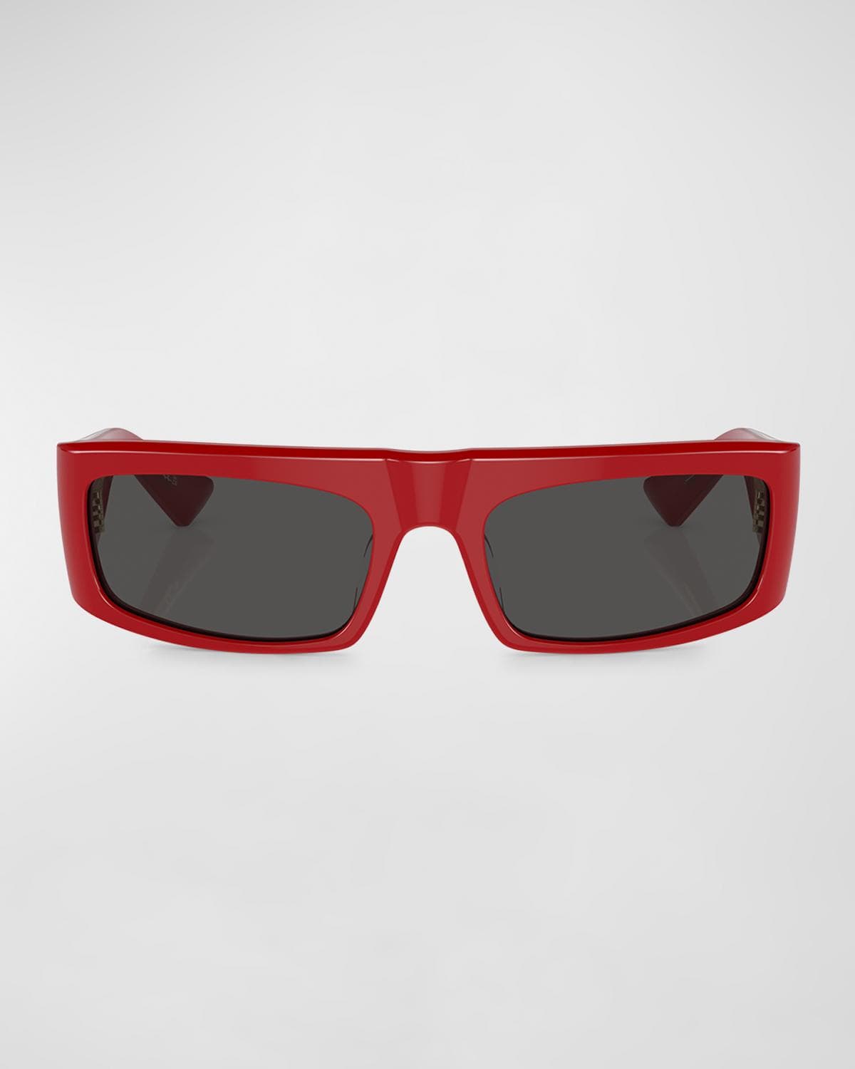 Khaite x Oliver Peoples Bold Acetate Rectangle Sunglasses