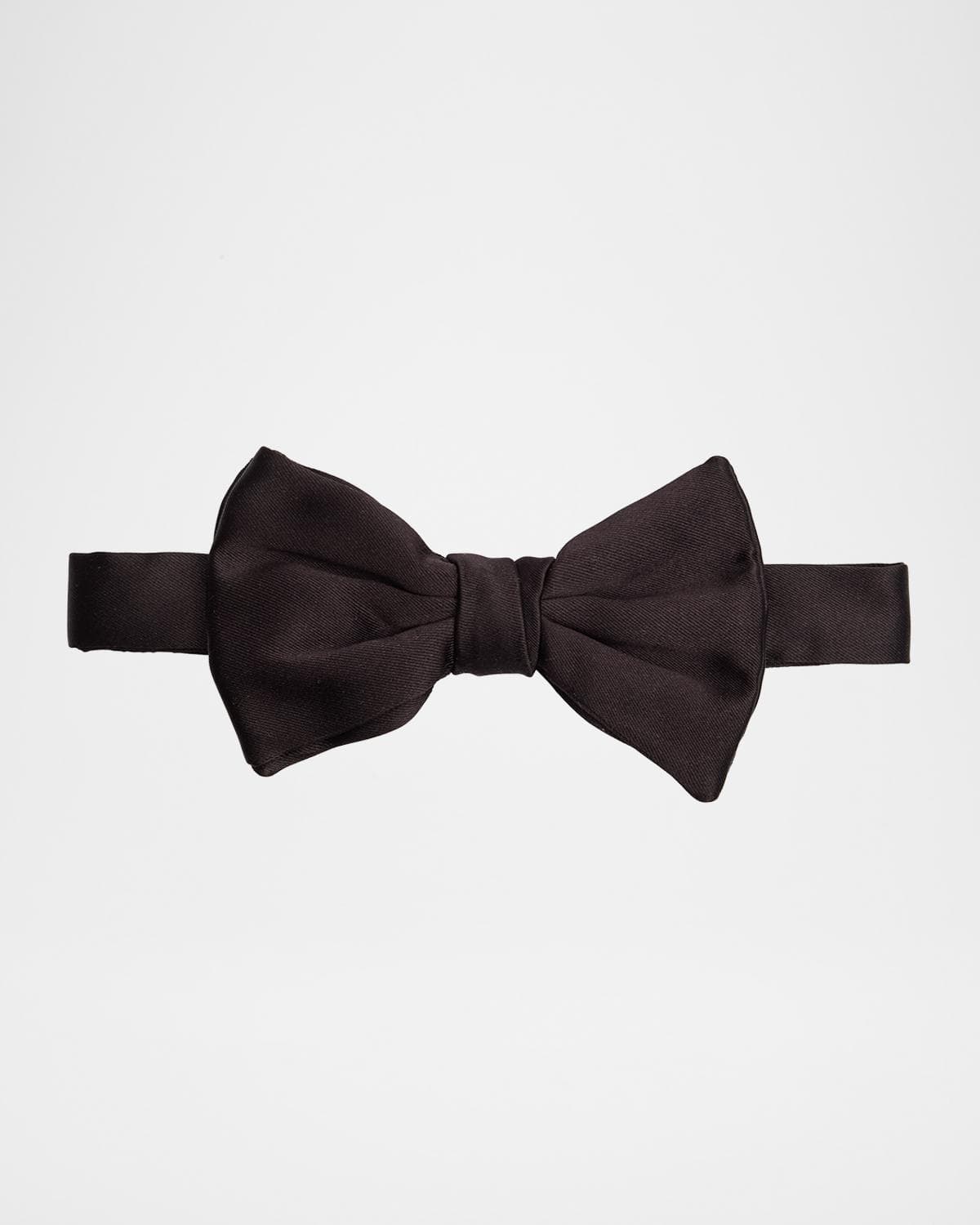 Giorgio Armani Men's Pre-Tied Silk Twill Bow Tie