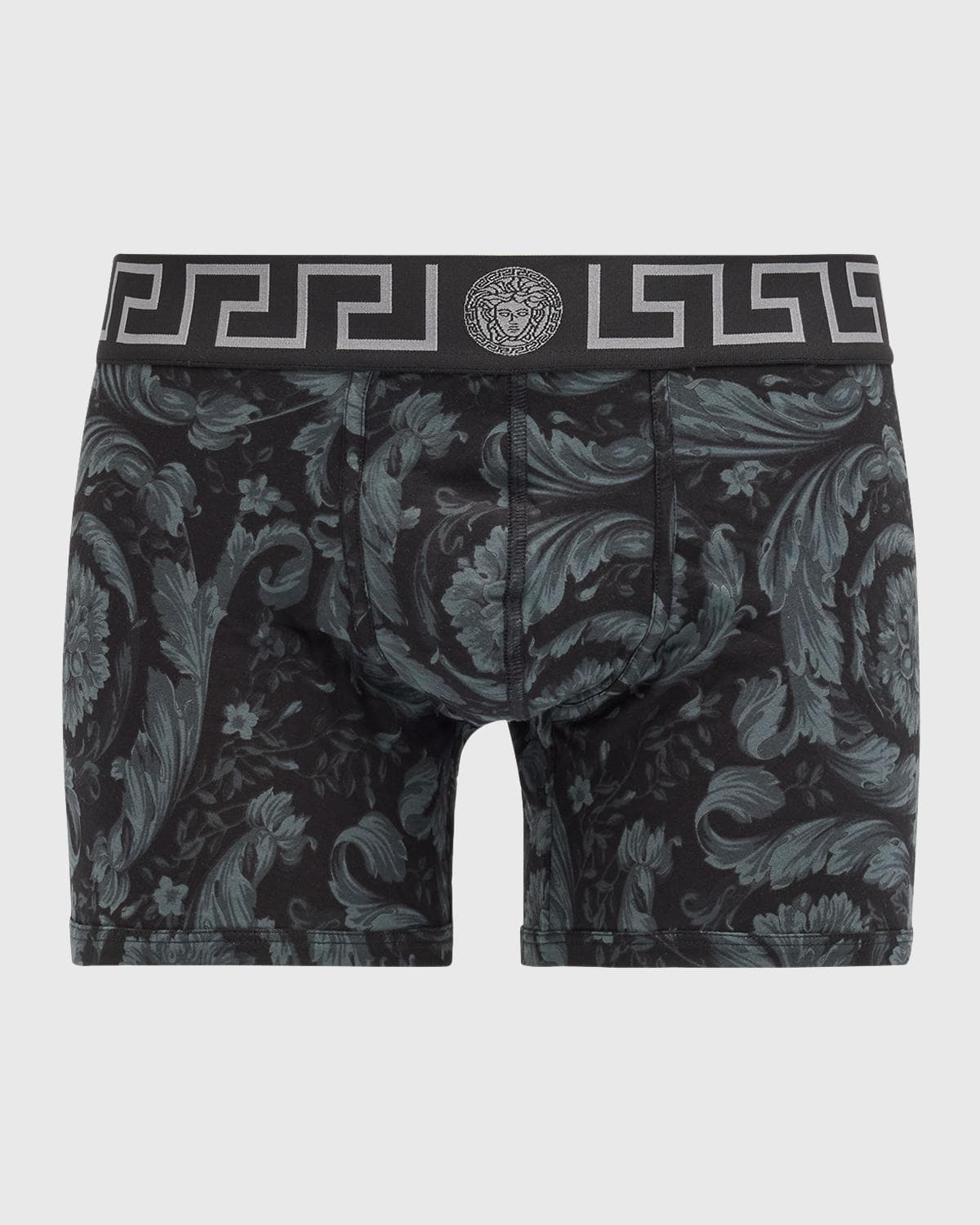 Versace Men's Barocco Organic Jersey Trunks · 4 (SMALL)