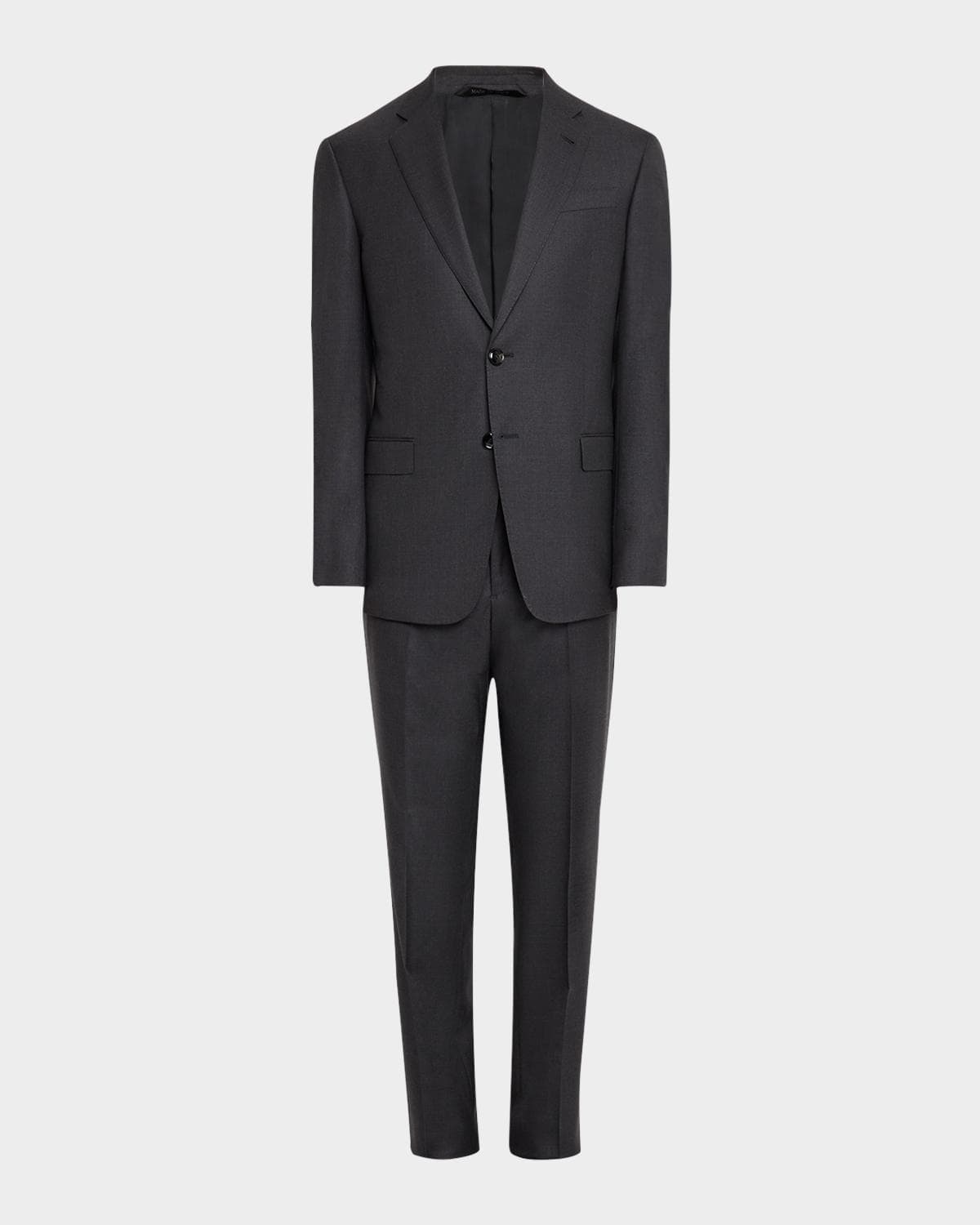 Giorgio Armani Mne's Basic Wool Two-Piece Suit
