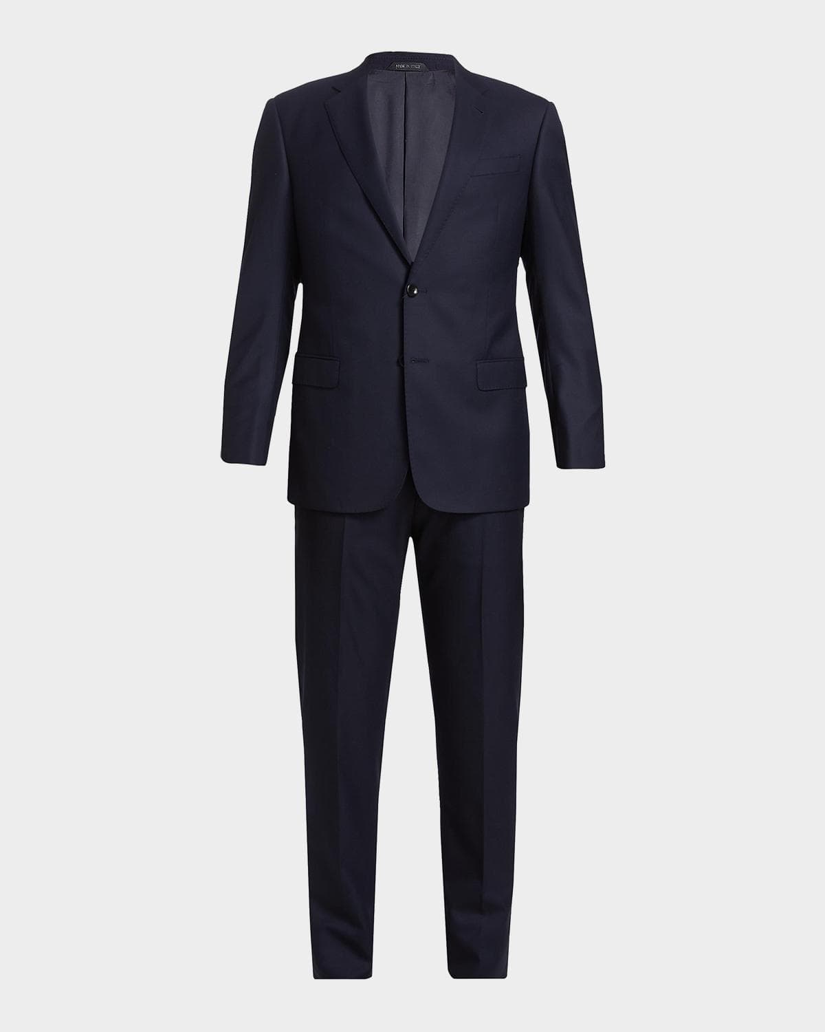 Giorgio Armani Men's Solid Wool Suit