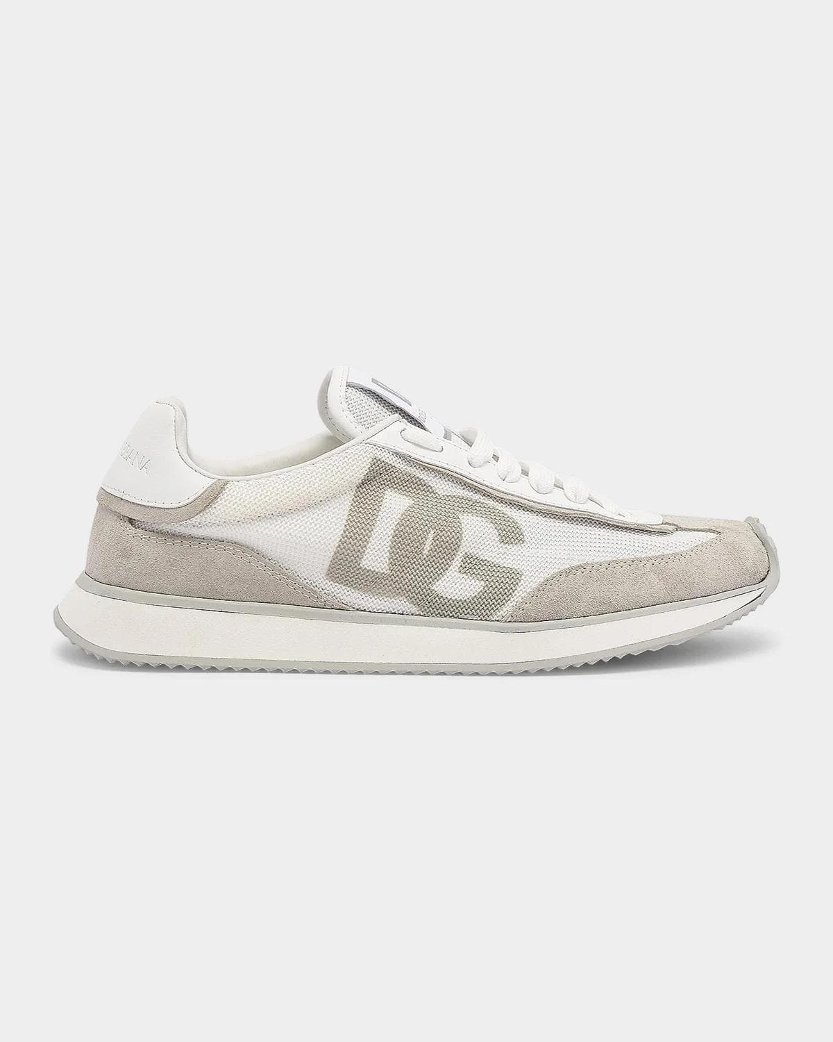 Dolce & Gabbana Mixed-Material DG Cushion Sneakers