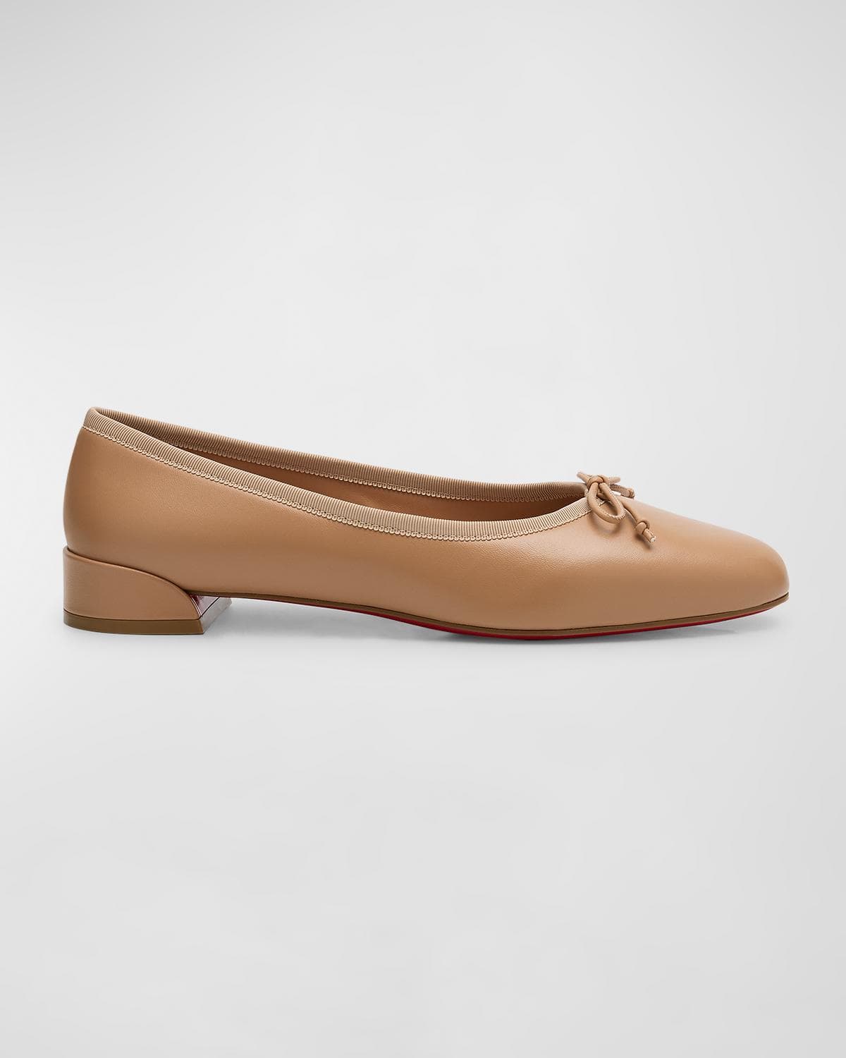Christian Louboutin Sweetie Jane Leather Ballerina Flats