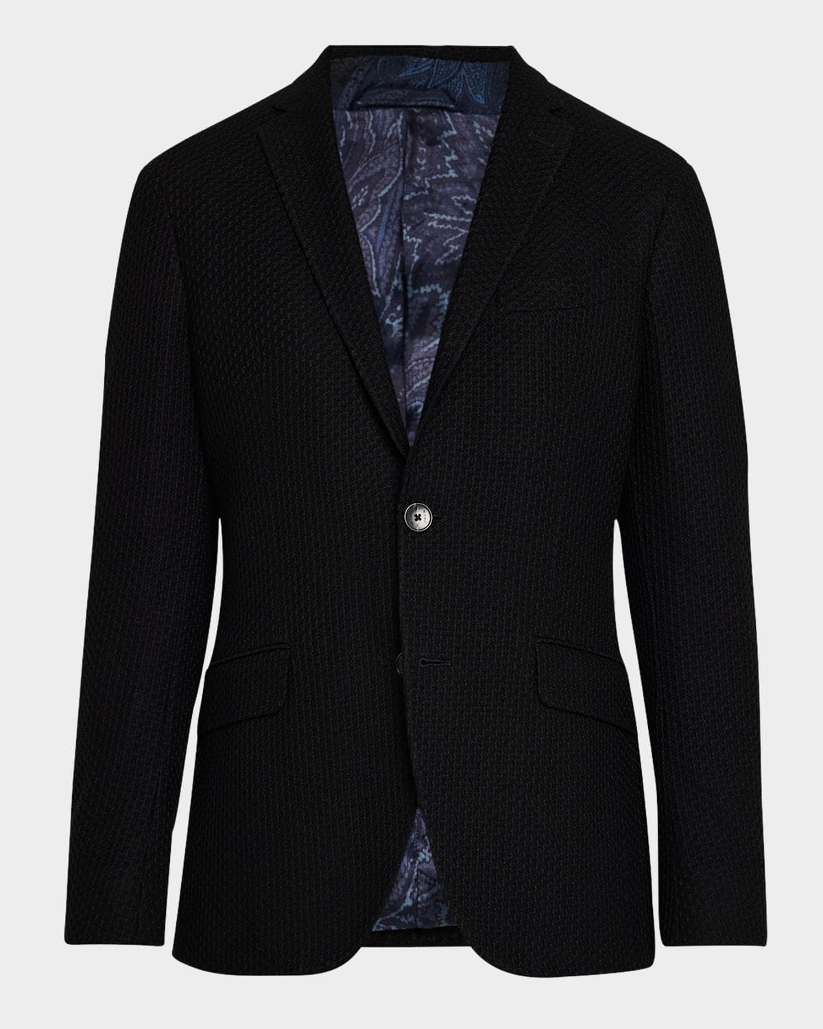 Etro Men's Basic Textured Blazer