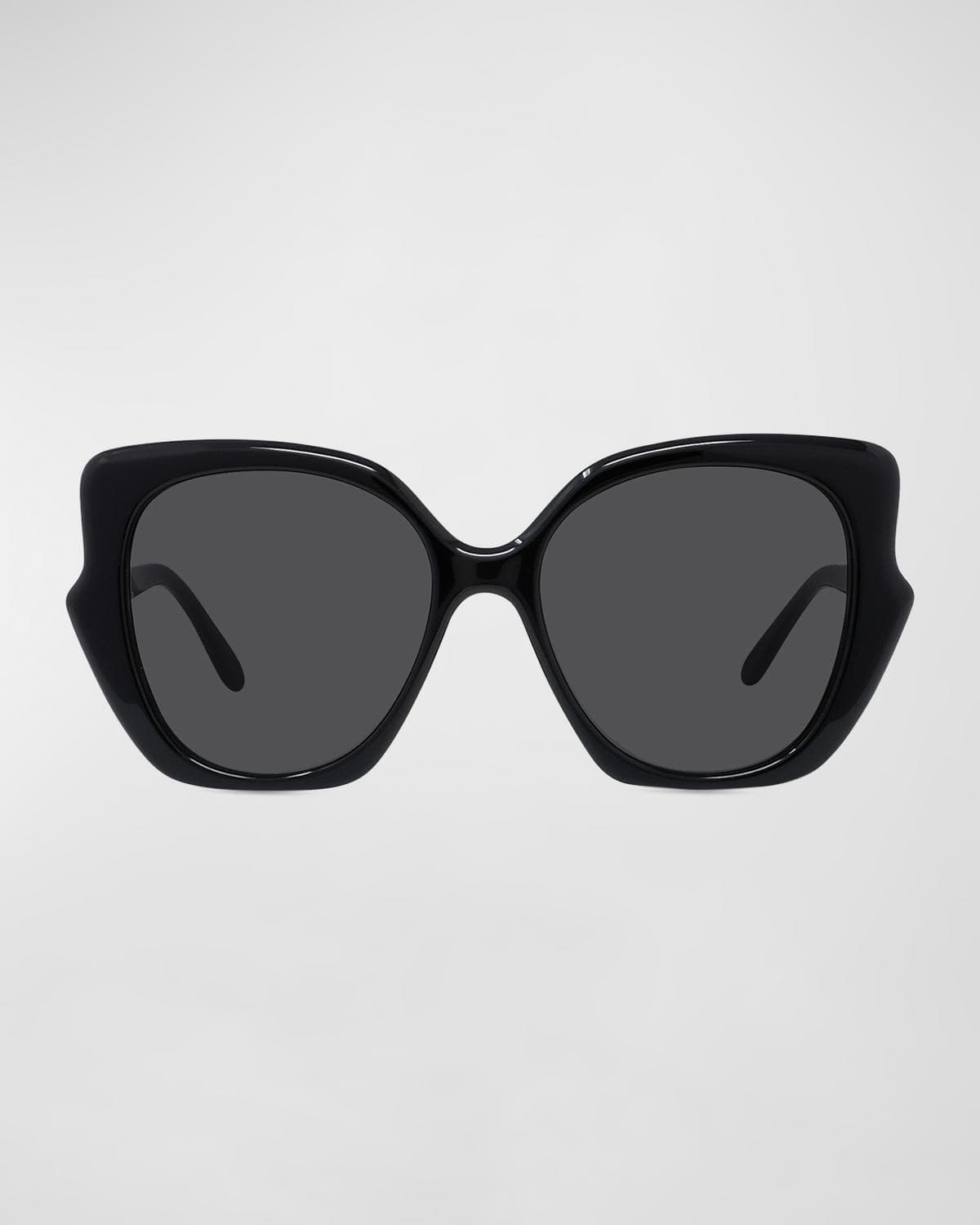 LOEWE Logo Acetate Butterfly Sunglasses