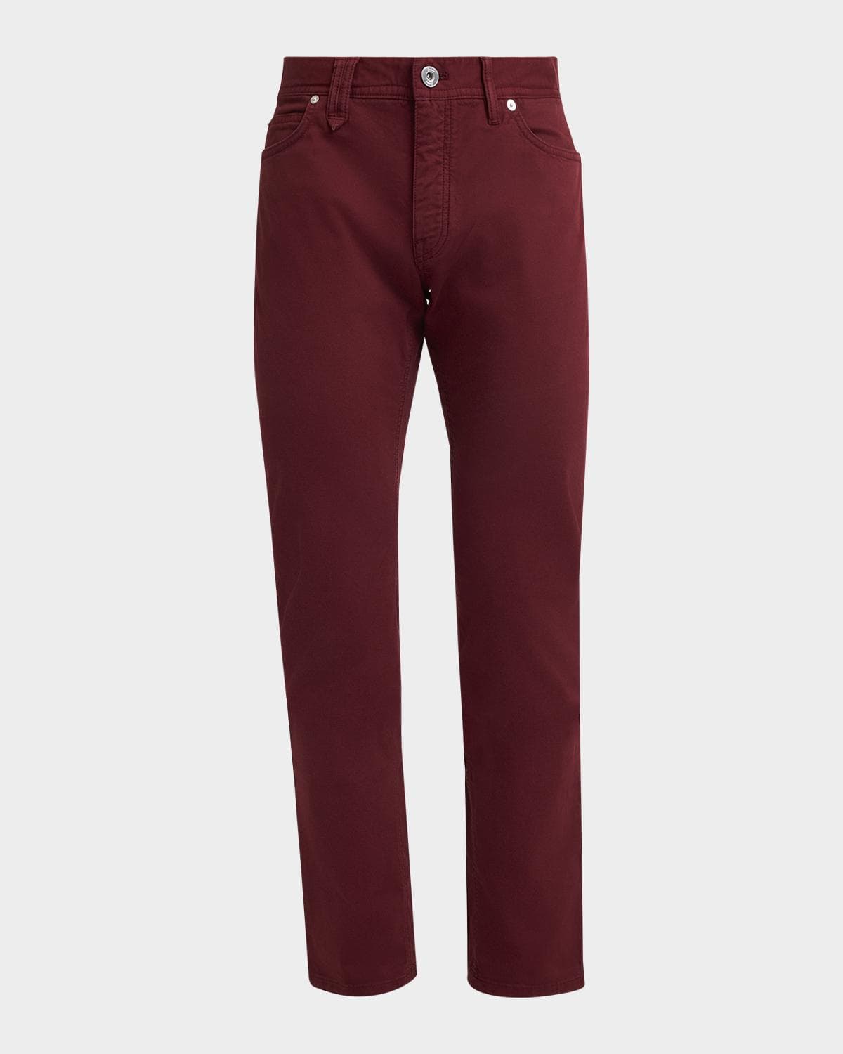 Brioni Men's Cotton Stretch 5-Pocket Pants