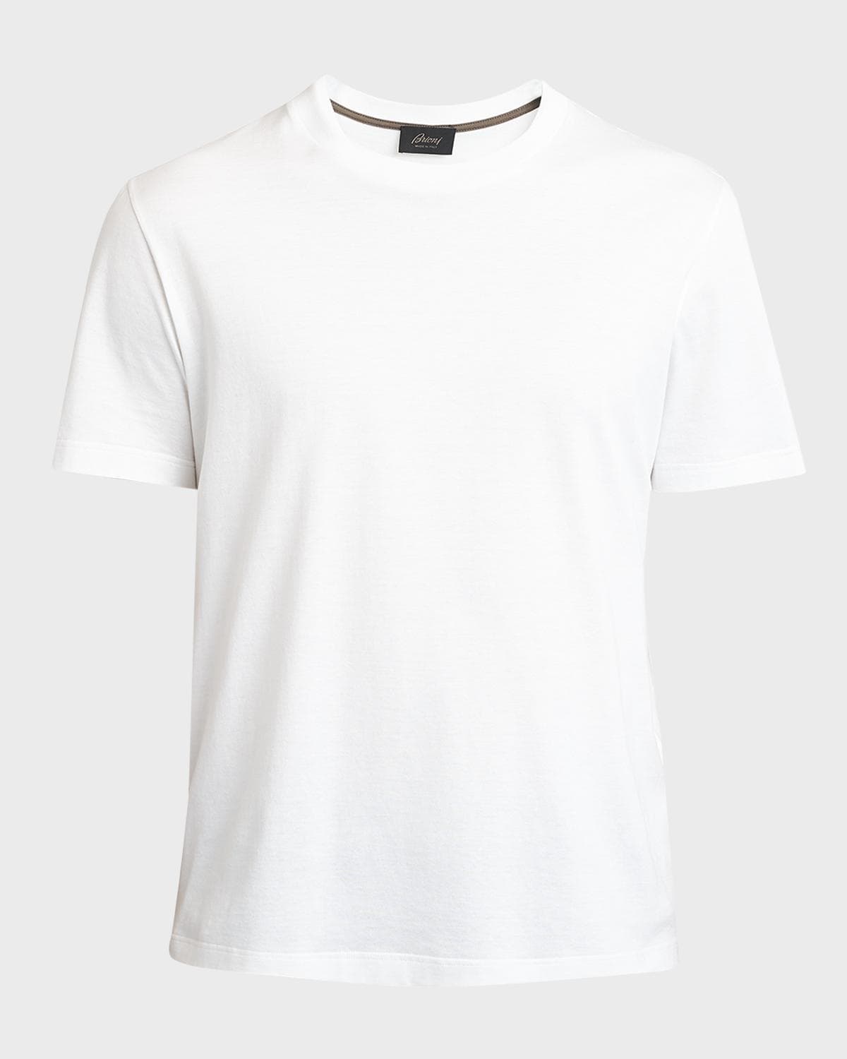 Brioni Men's Cotton Crewneck T-Shirt