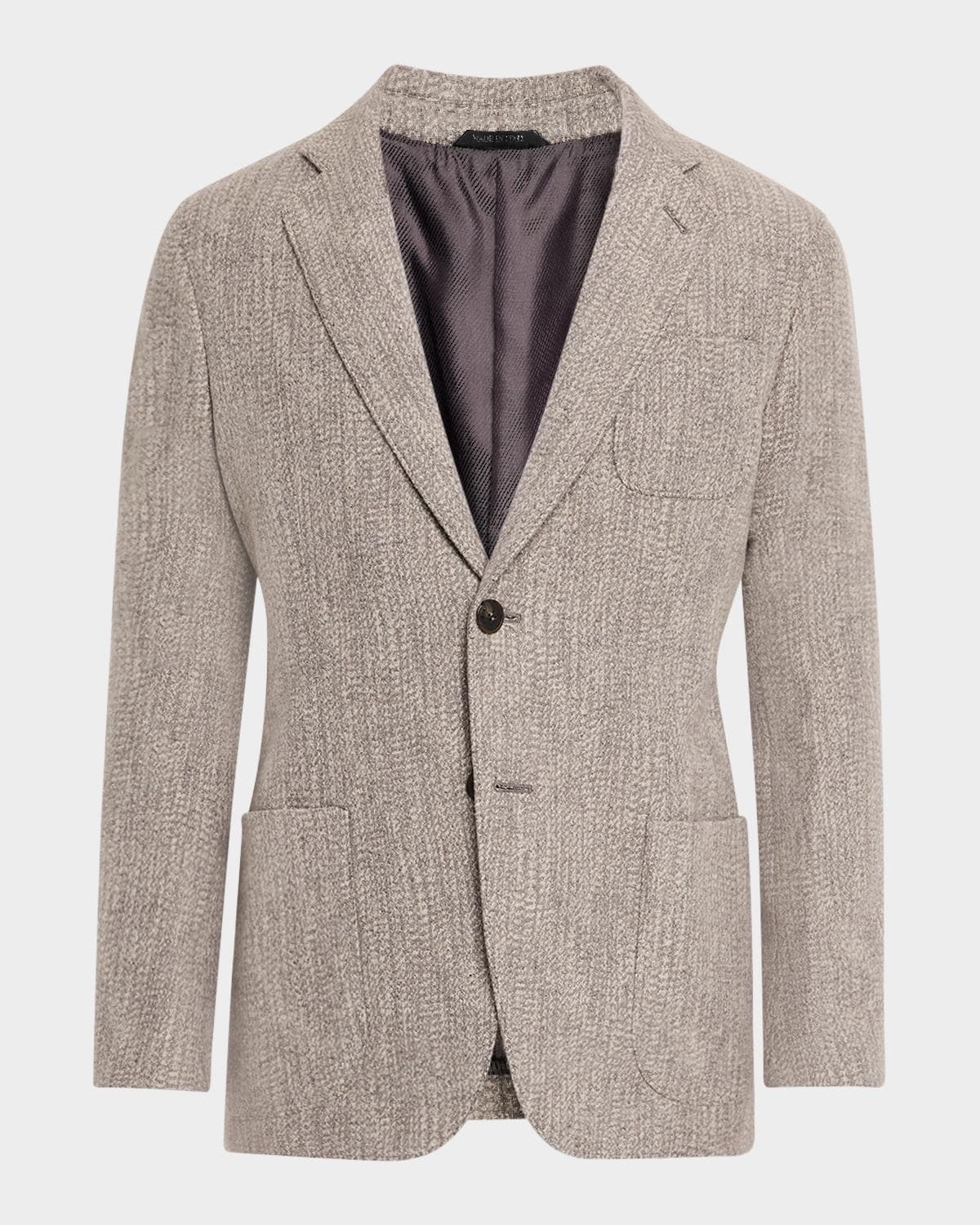 Giorgio Armani Men's Wool-Viscose Deconstructed Blazer