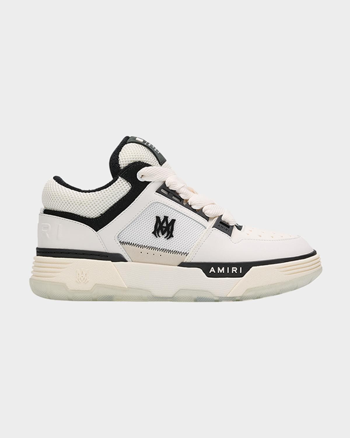 Amiri Men's MA-1 Leather & Mesh Low-Top Sneakers