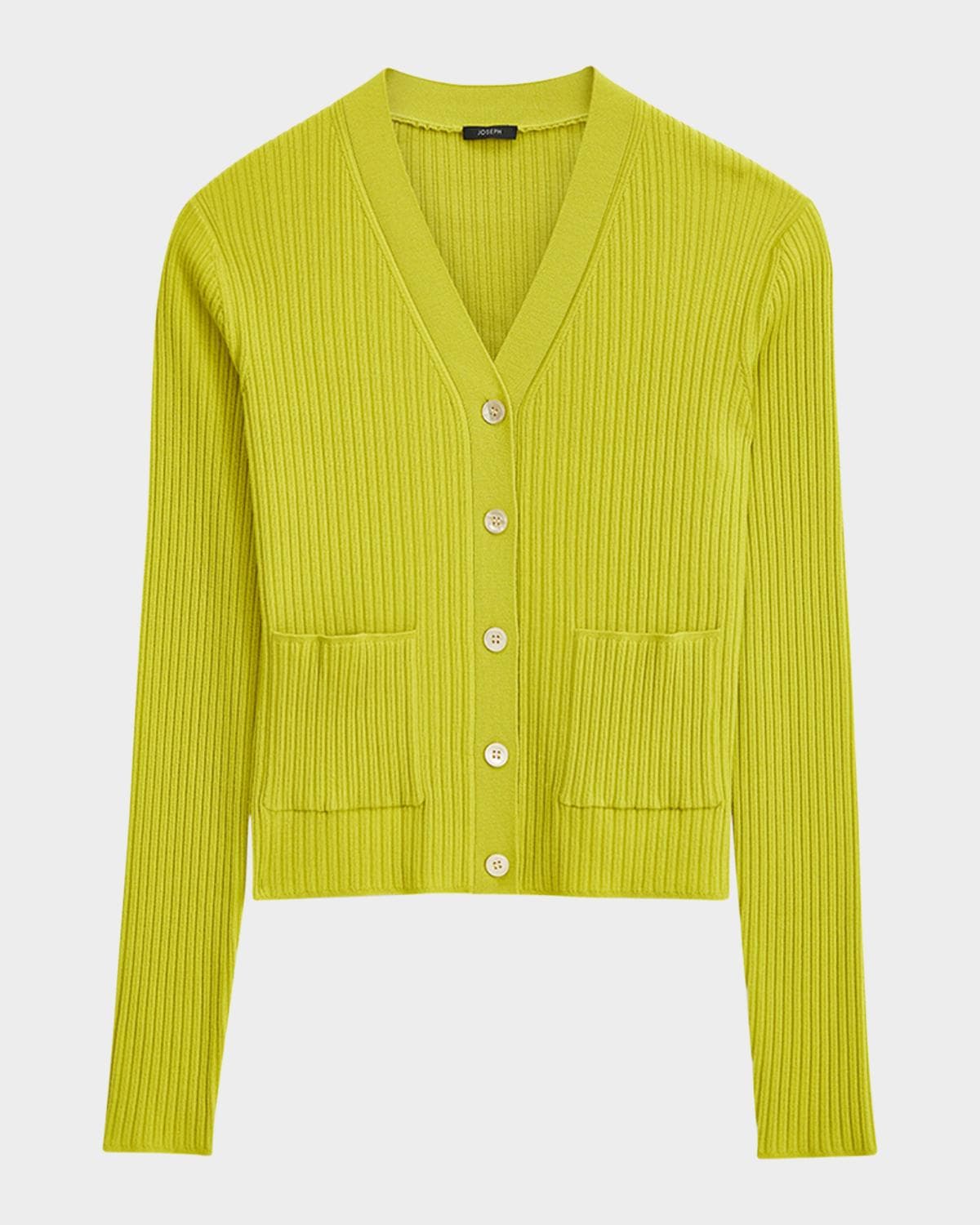 Joseph Ribbed Merino Wool Cardigan · X-LARGE