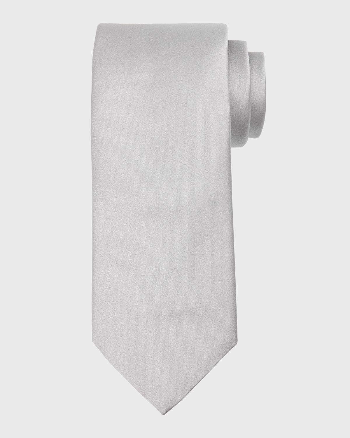 Canali Men's Satin Silk Tie