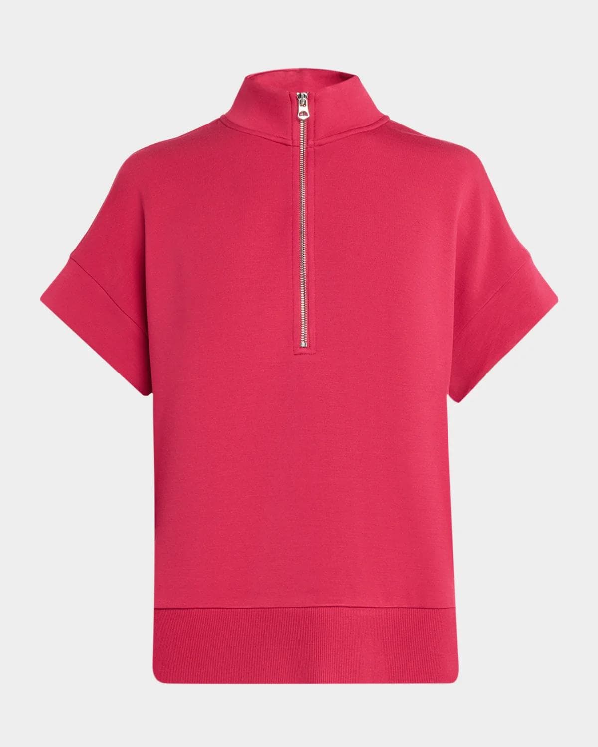 Varley Ritchie Short-Sleeve Half-Zip Sweatshirt