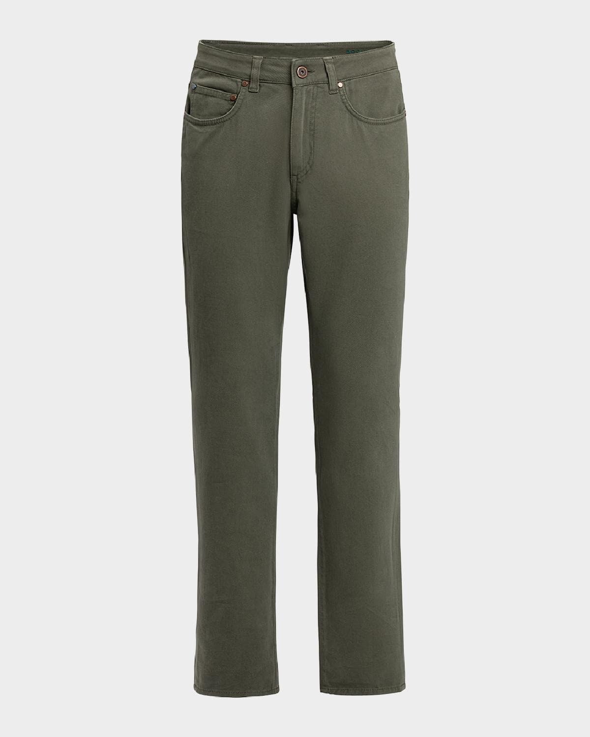 Boglioli Men's Washed Cotton 5-Pocket Pants · 32