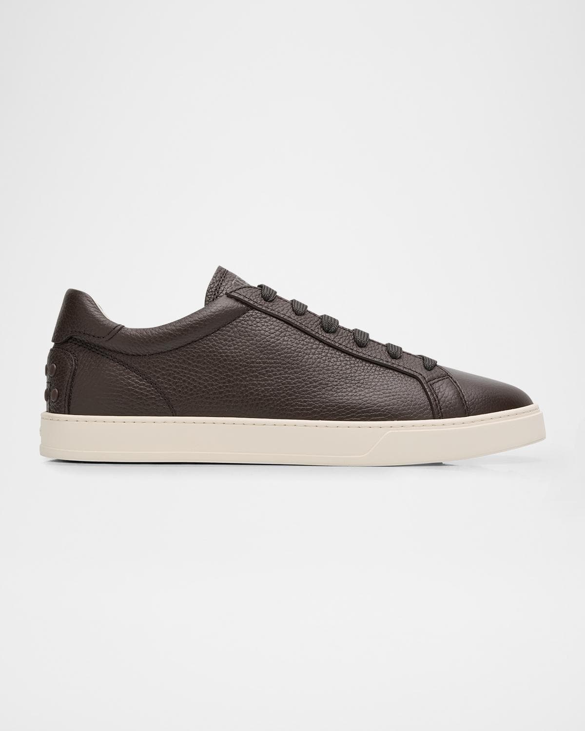 Tod's Men's Grained Leather Low-Top Sneakers
