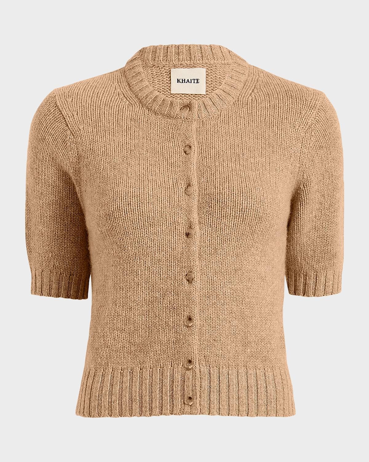 Khaite Nora Cashmere Knit Cardigan