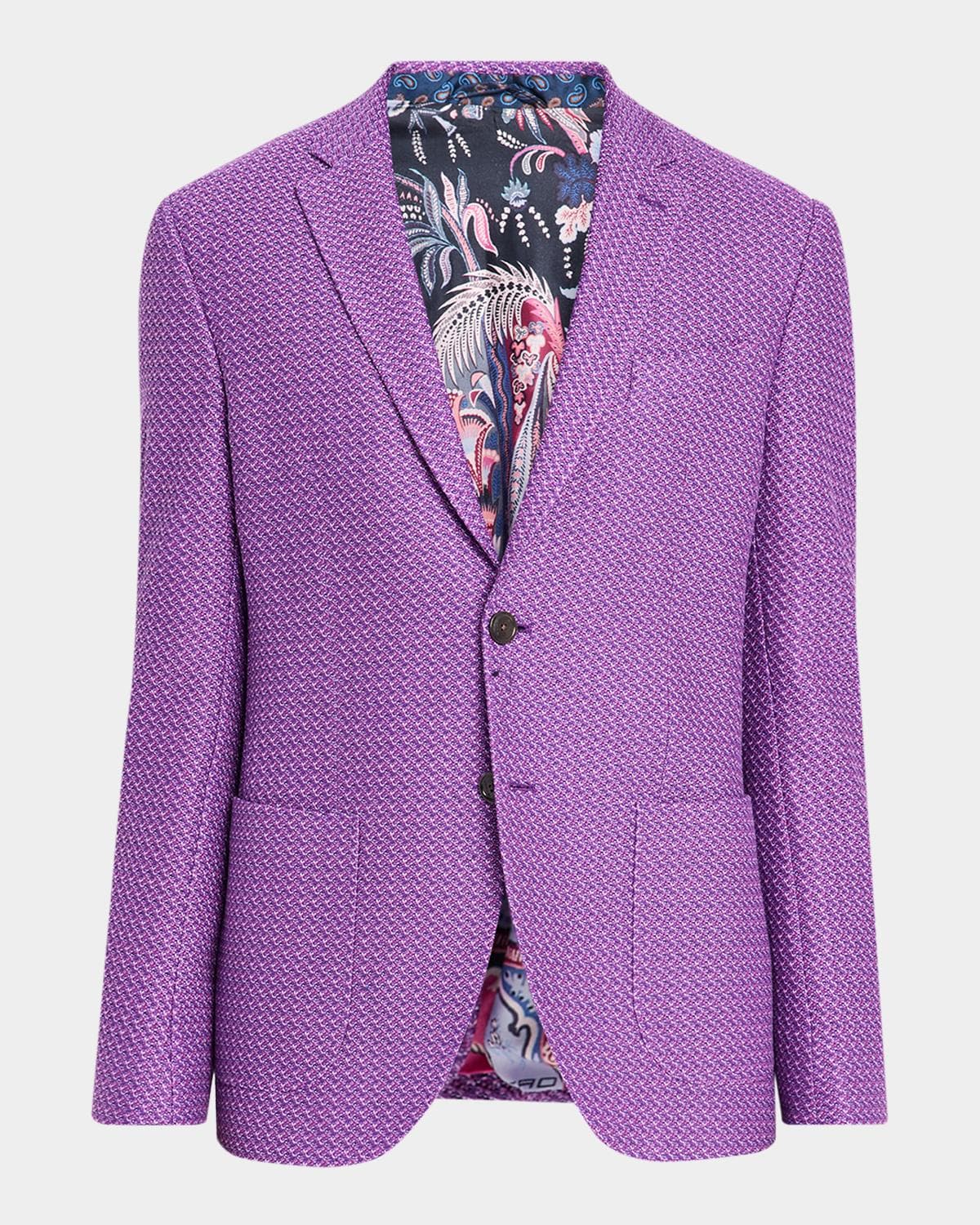 Etro Men's Camo Knit Jacket