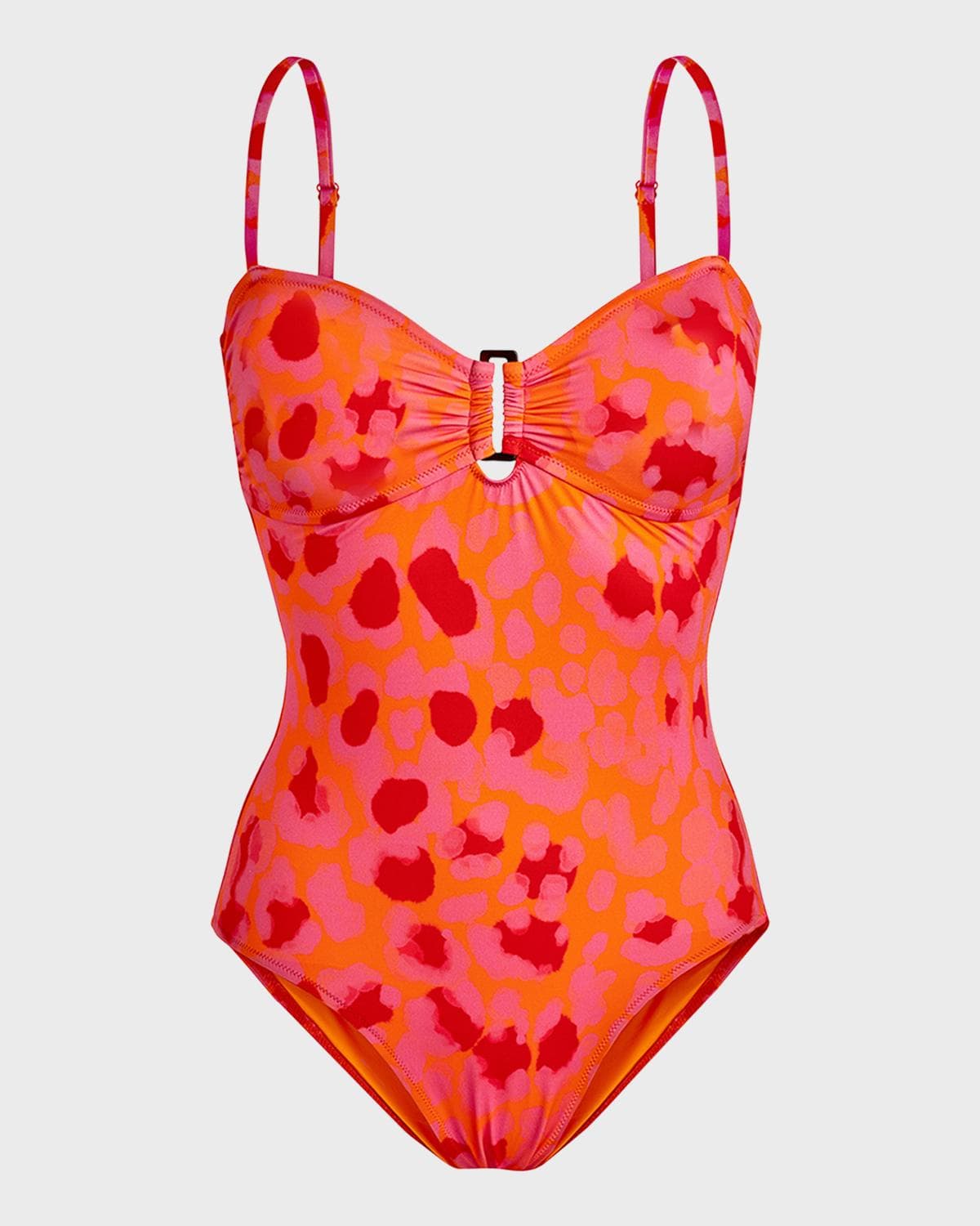 Vilebrequin Abstract Leopard Printed One-Piece Swimsuit