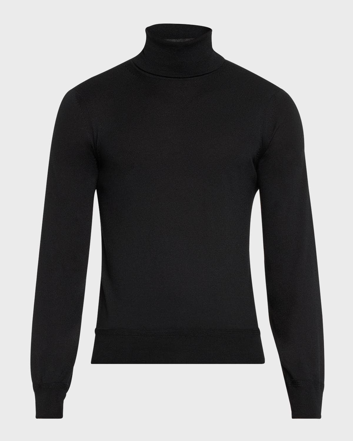 TOM FORD Men's Fine-Gauge Cashmere Turtleneck Sweater