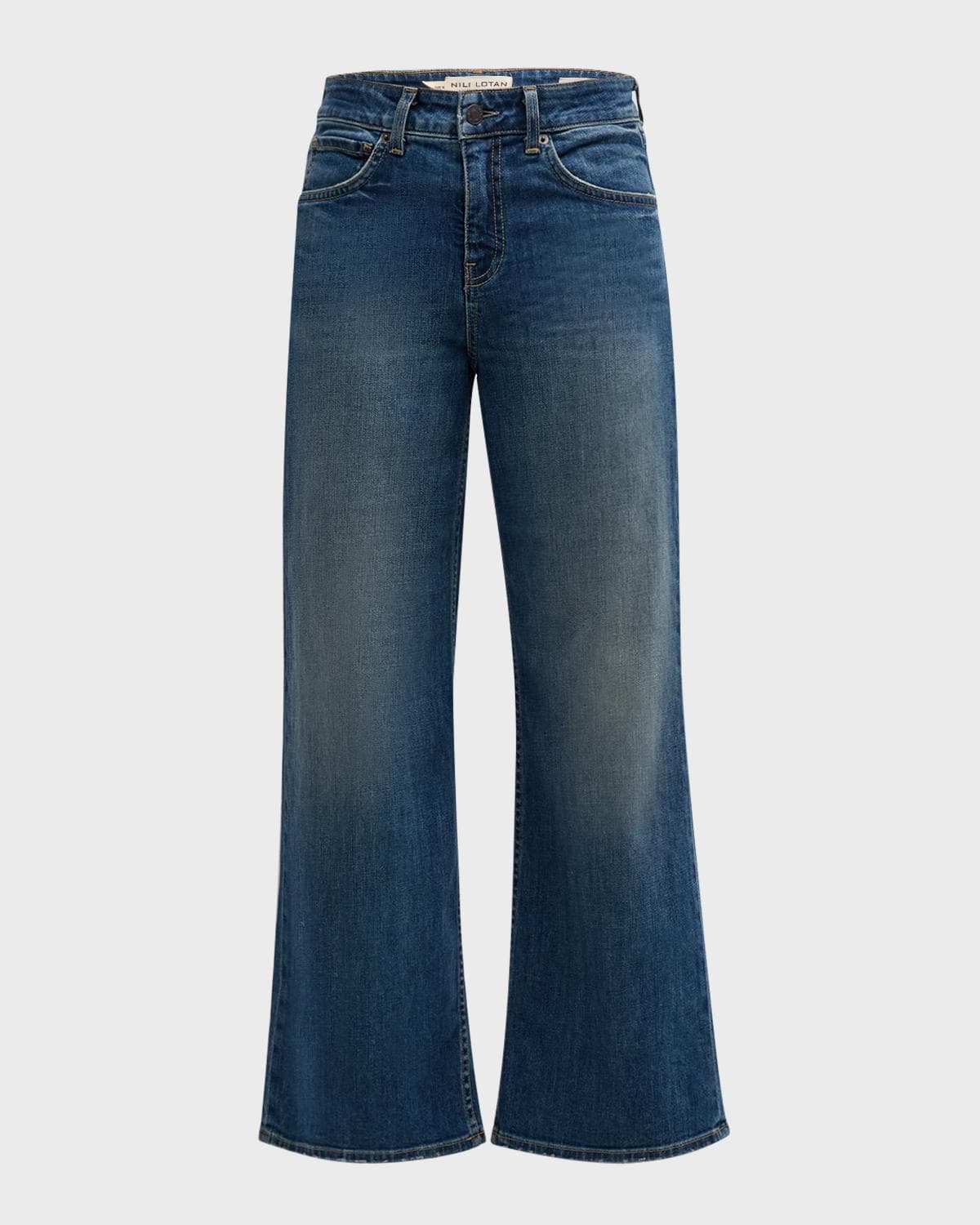 Nili Lotan Marlene Wide-Leg Jeans