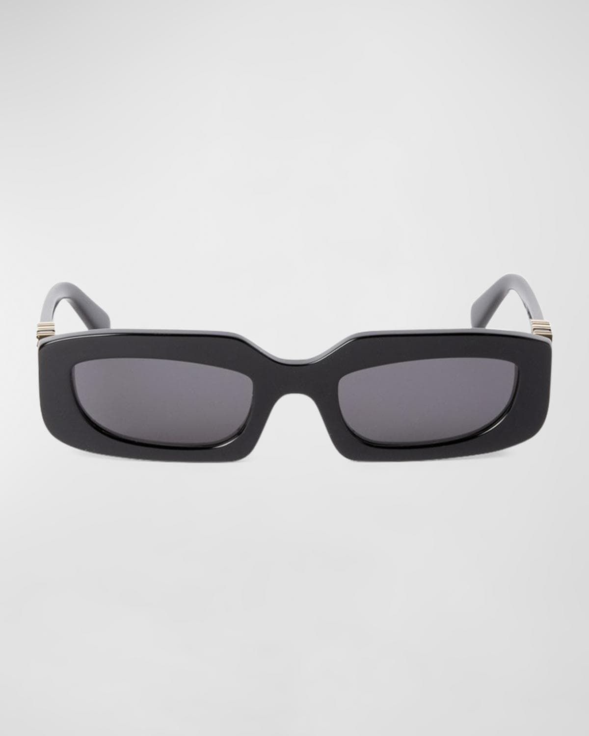 Off-White Renton Rectangle Acetate Sunglasses