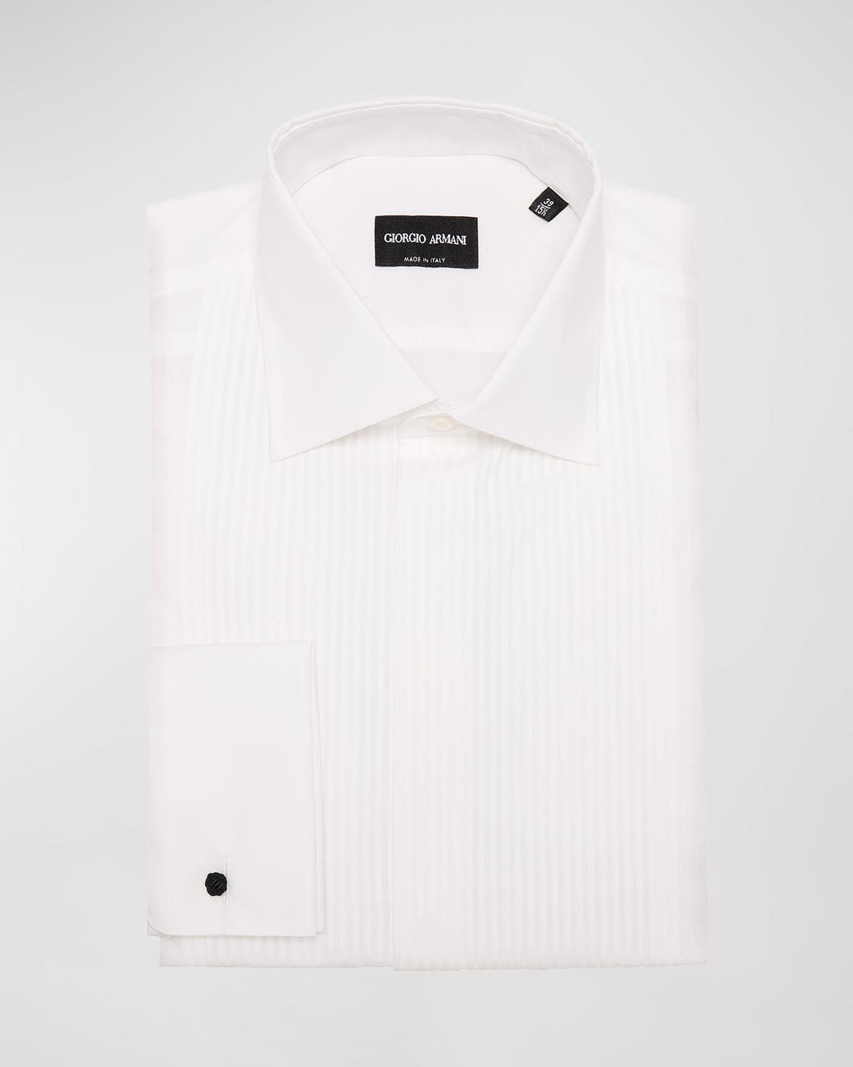 Giorgio Armani Men's Formal Bib Dress Shirt