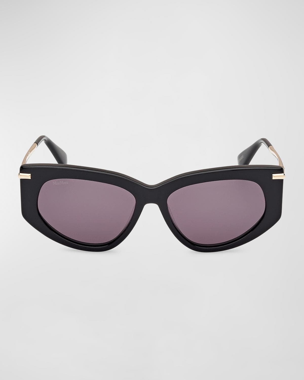 Max Mara Beth Acetate & Metal Cat-Eye Sunglasses