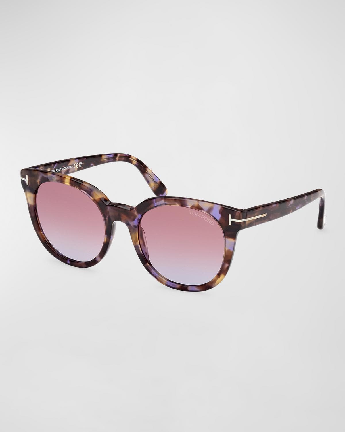 TOM FORD Moira Acetate Butterfly Sunglasses