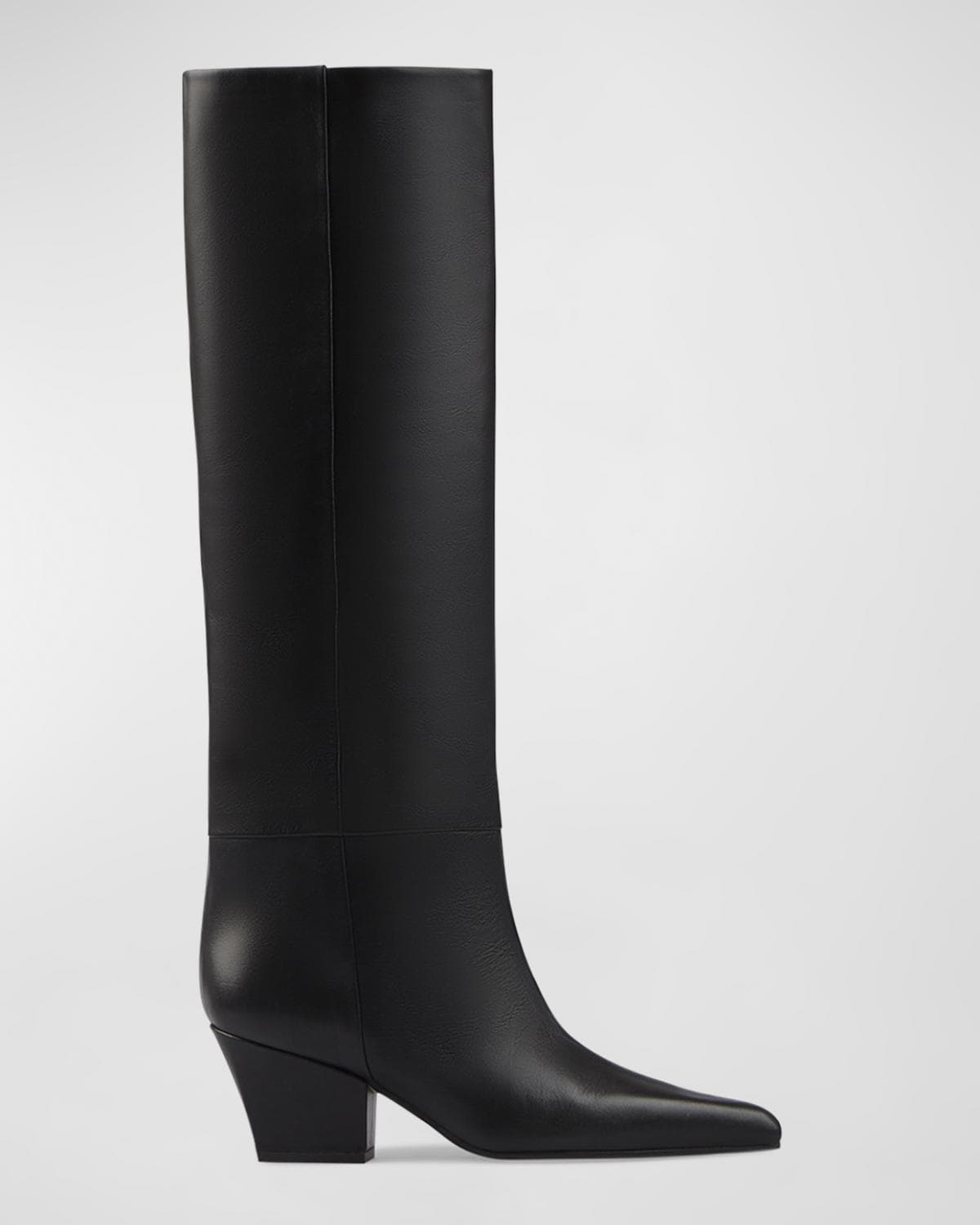 Paris Texas Jane Knee-High Leather Boots · 6.5B / 36.5EU