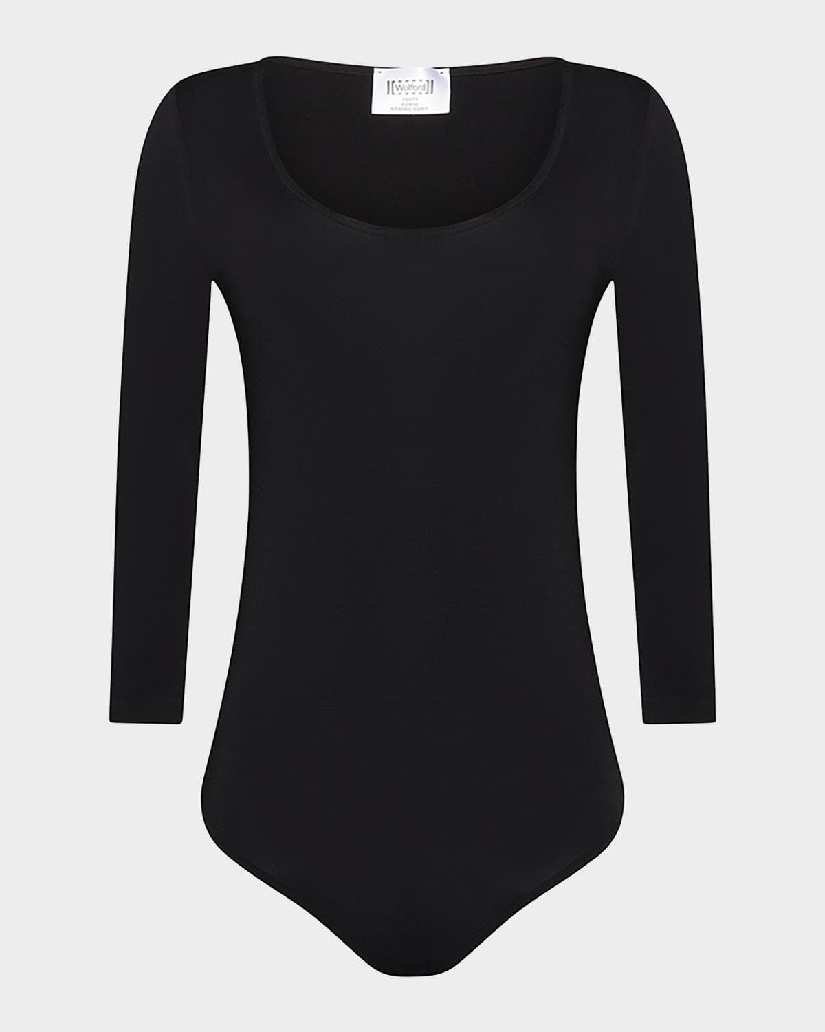 Wolford Tokio 3/4-Sleeve String Bodysuit