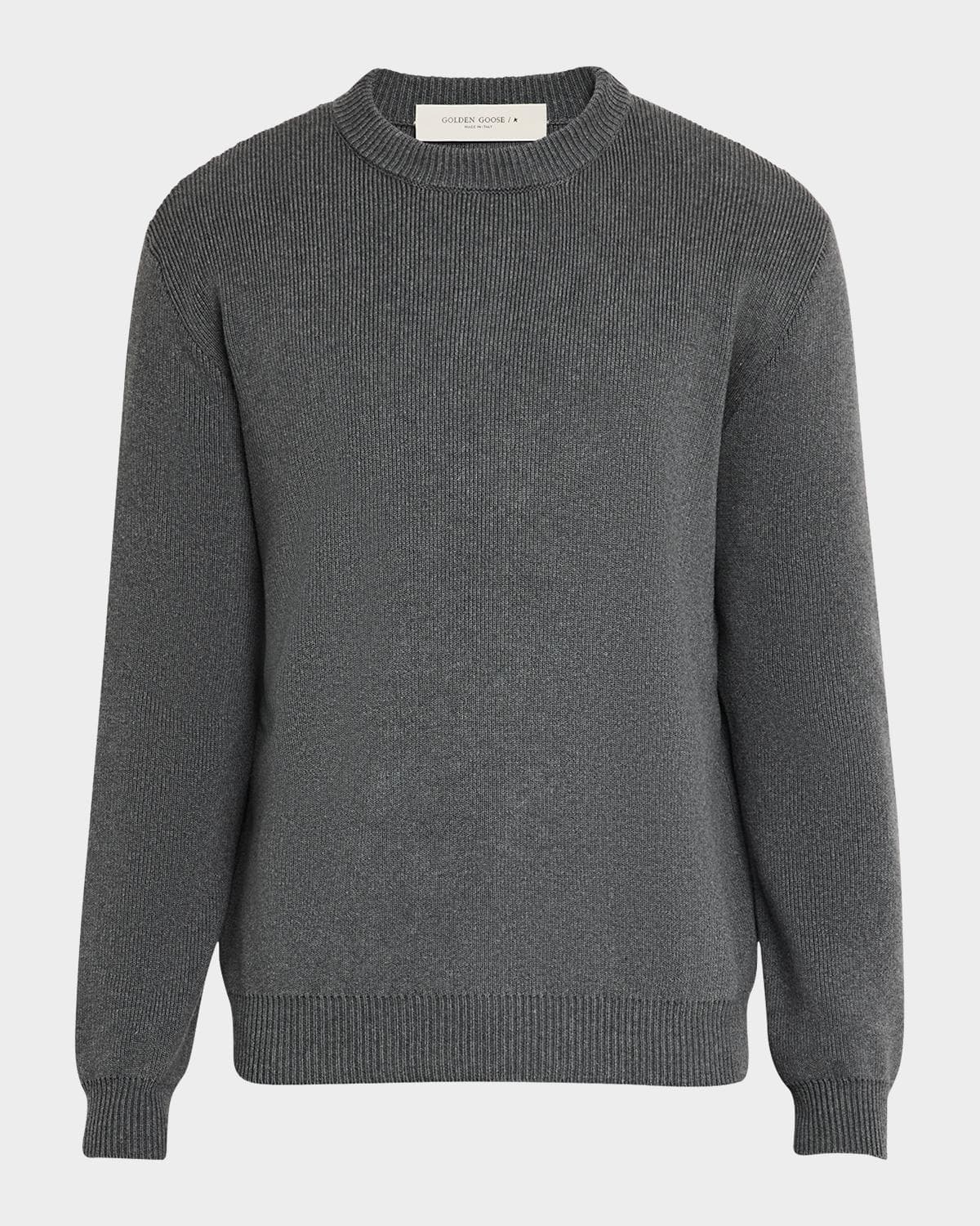 Golden Goose Men's Golden MS Regular Knit Crew Sweater