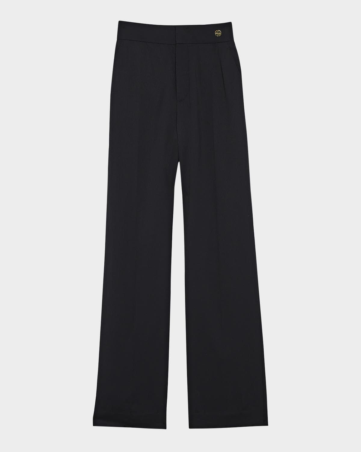 Callas Milano Sydney Straight-Leg Tropical Suiting Pants