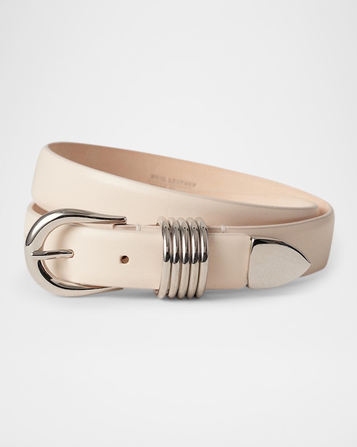 Déhanche Hollyhock Leather Belt · MEDIUM