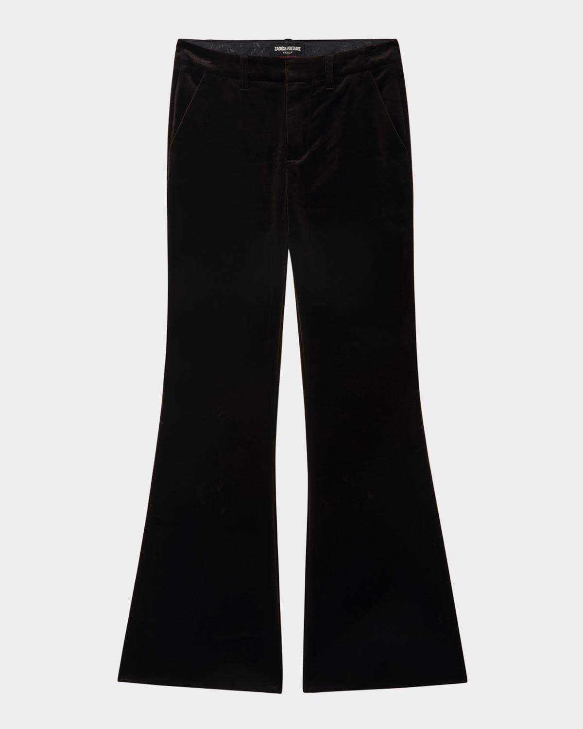 Zadig & Voltaire Prevy Velvet Flare Pants