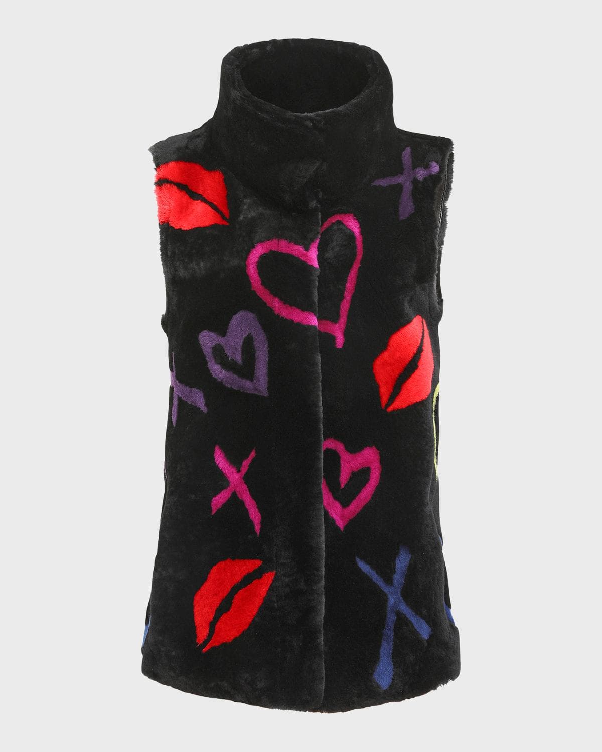 Gorski Reversible Shearling Lamb Vest