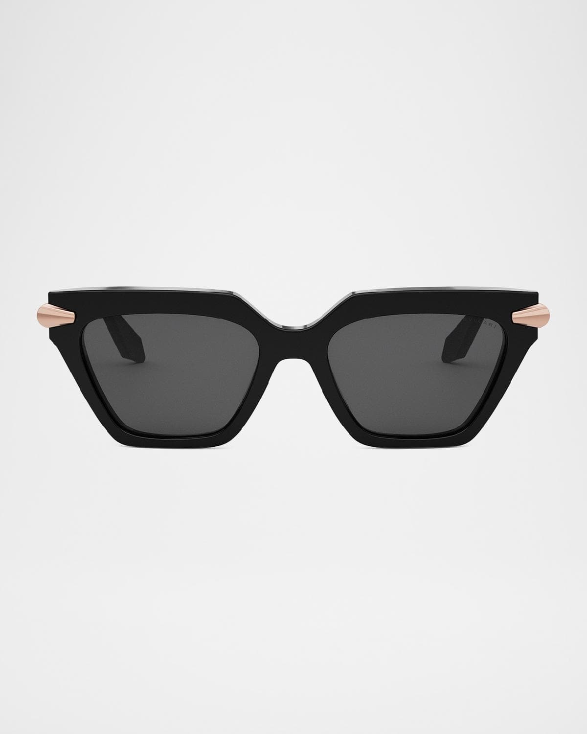 BVLGARI Serpenti Acetate & Nylon Cat-Eye Sunglasses