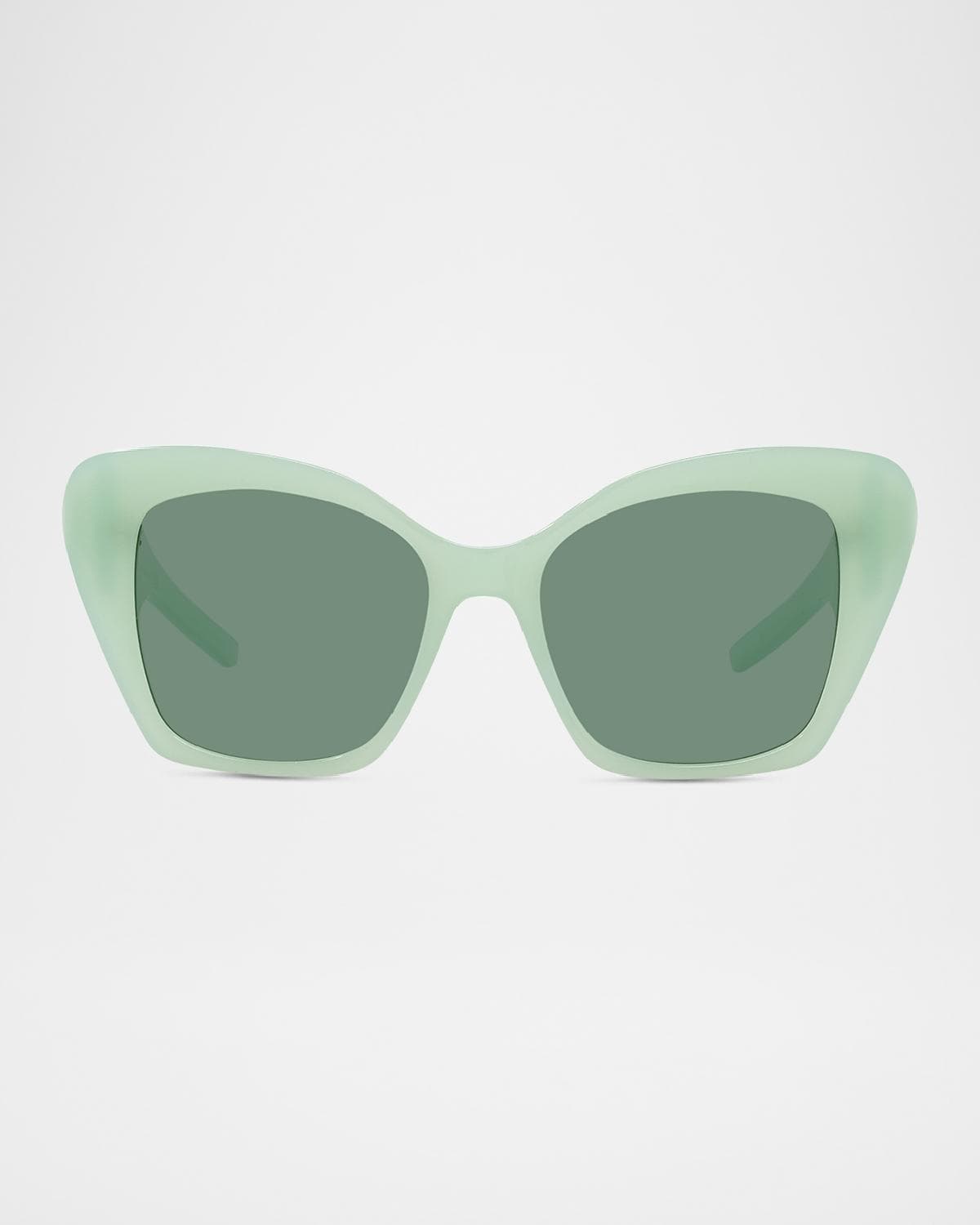 Givenchy 4G Liquid Square Plastic & Nylon Sunglasses