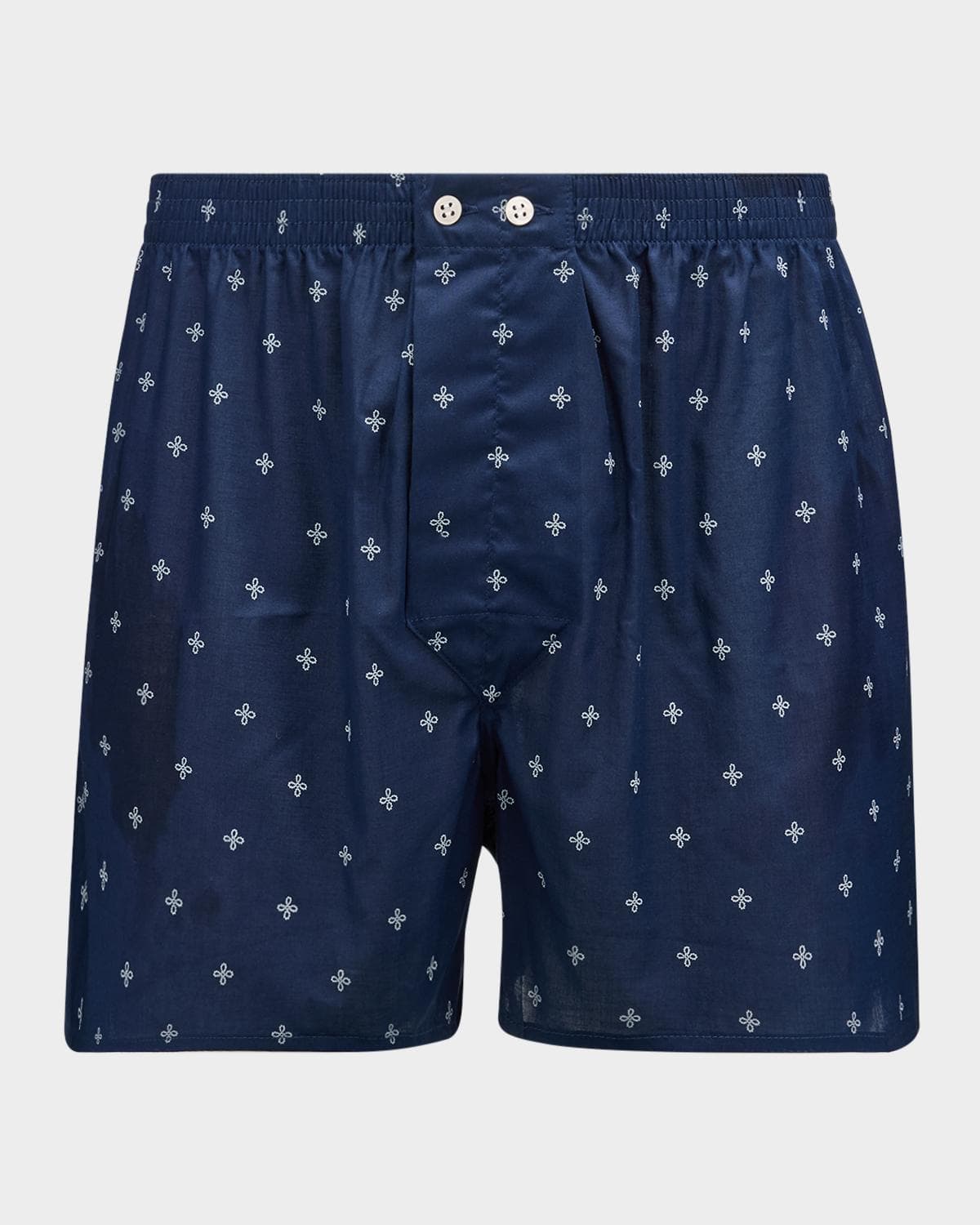 Derek Rose Men's Nelson Micro-Print Boxer Short