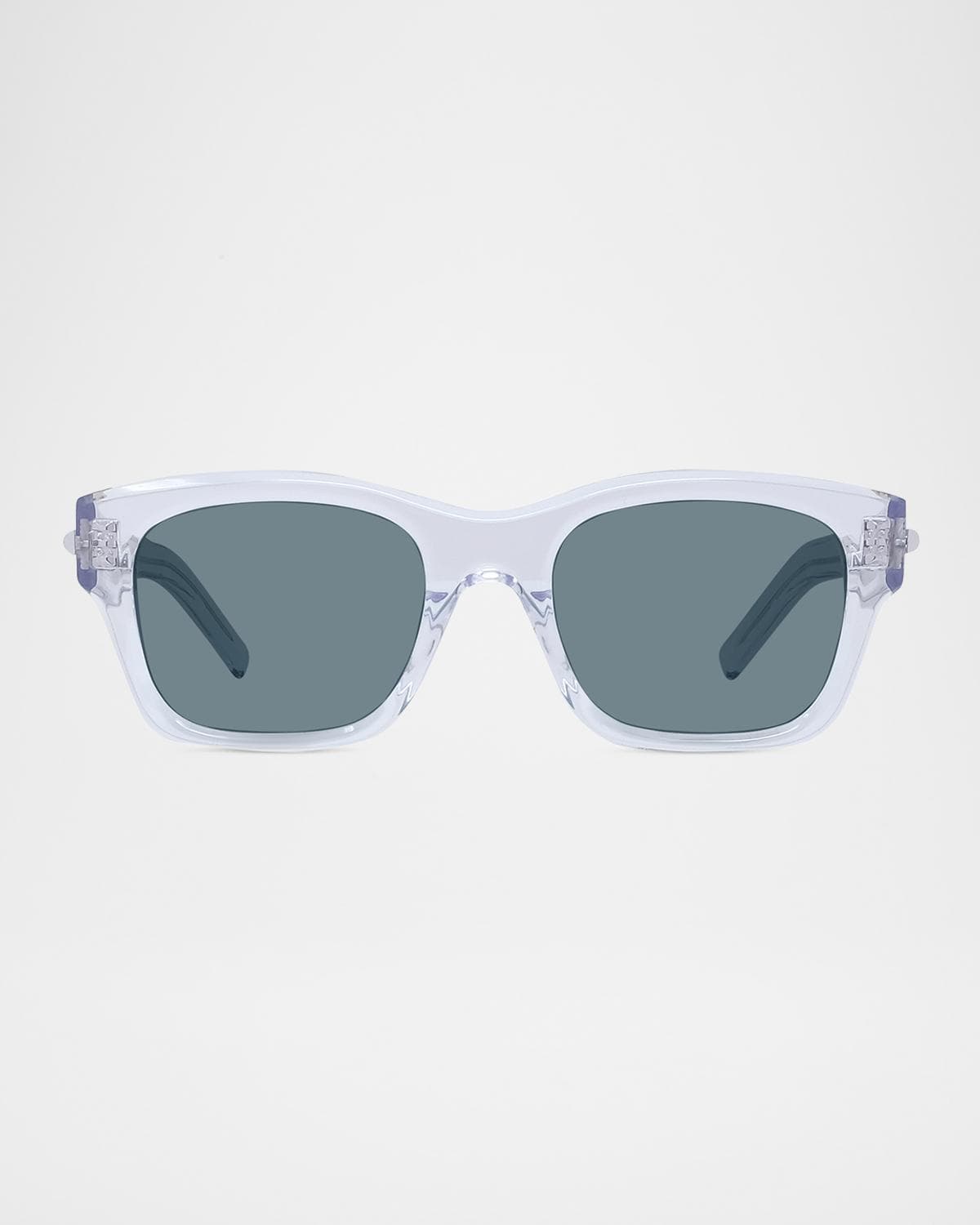 Givenchy Men's GV One Acetate and Nylon Rectangle Sunglasses
