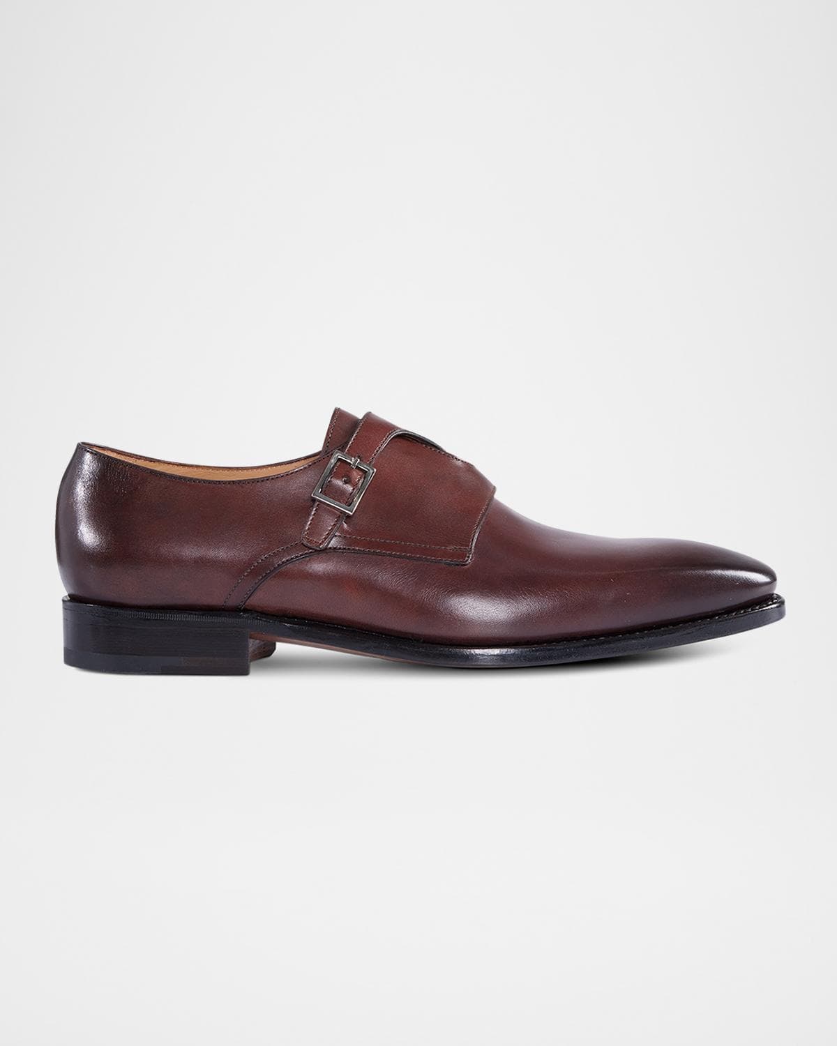 Paul Stuart Men's Samson Leather Monk Strap Loafers · 9