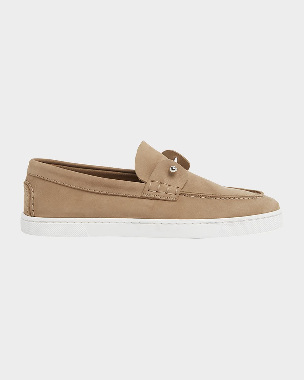 Christian Louboutin Chambeliboat Donna Leather Boat Shoes