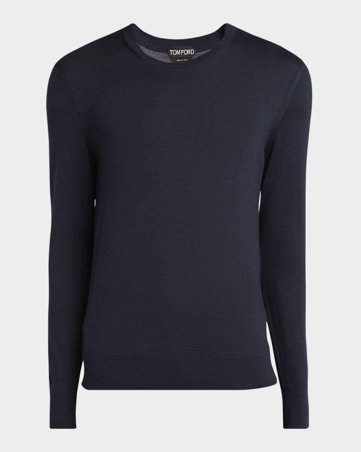 TOM FORD Men's Fine Gauge Wool Crewneck Sweater